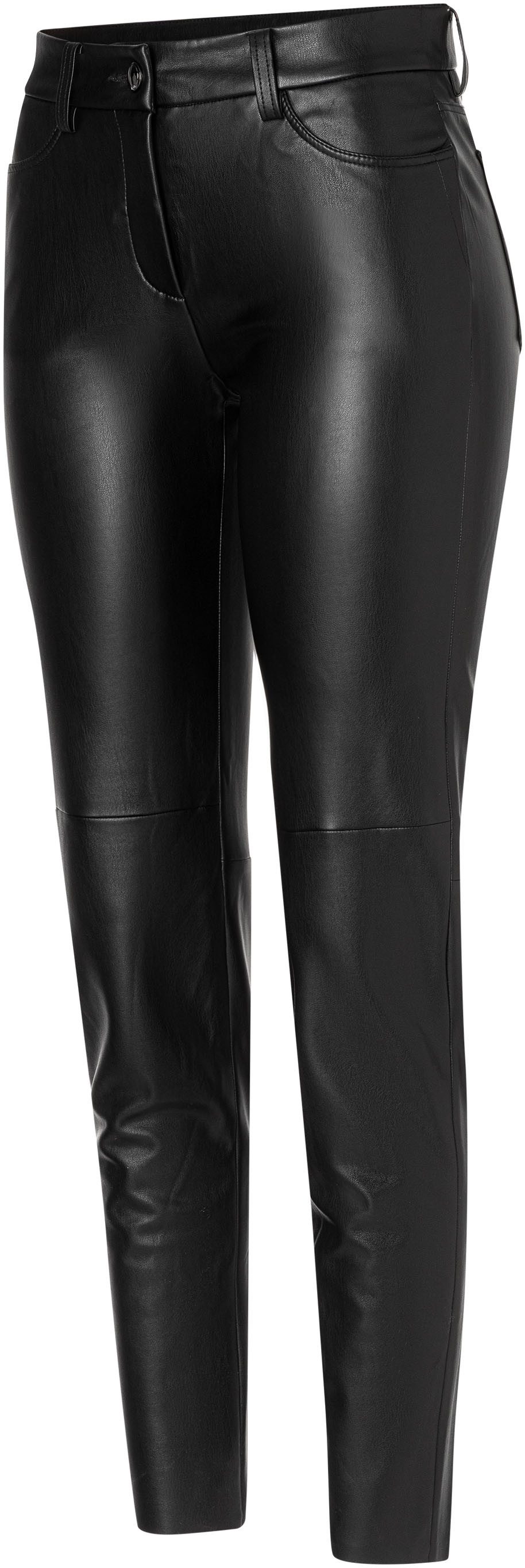 MAC Imitatieleren broek Skinny