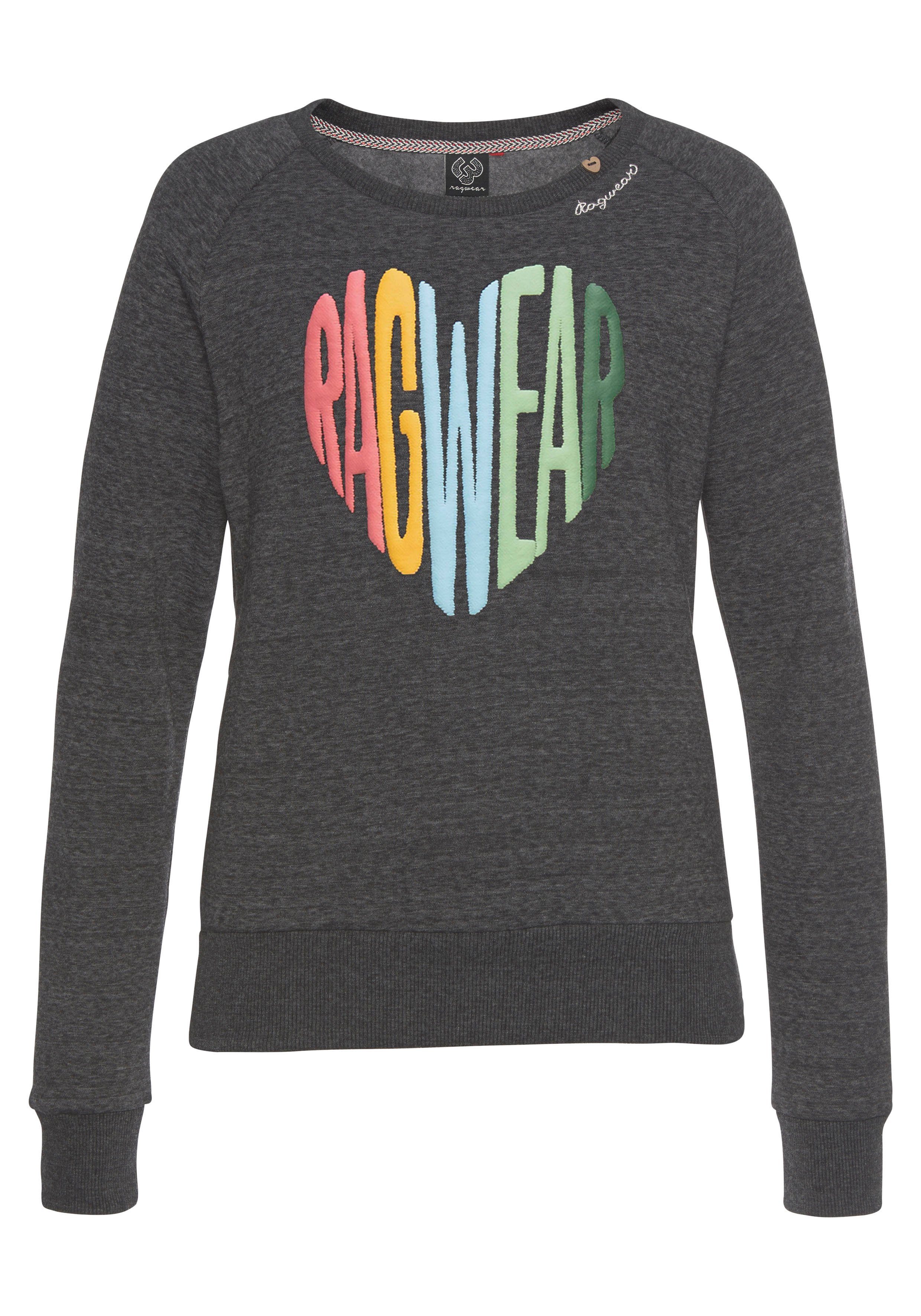 Ragwear Sweater JOHANKA LOVE O in rainbow pride look