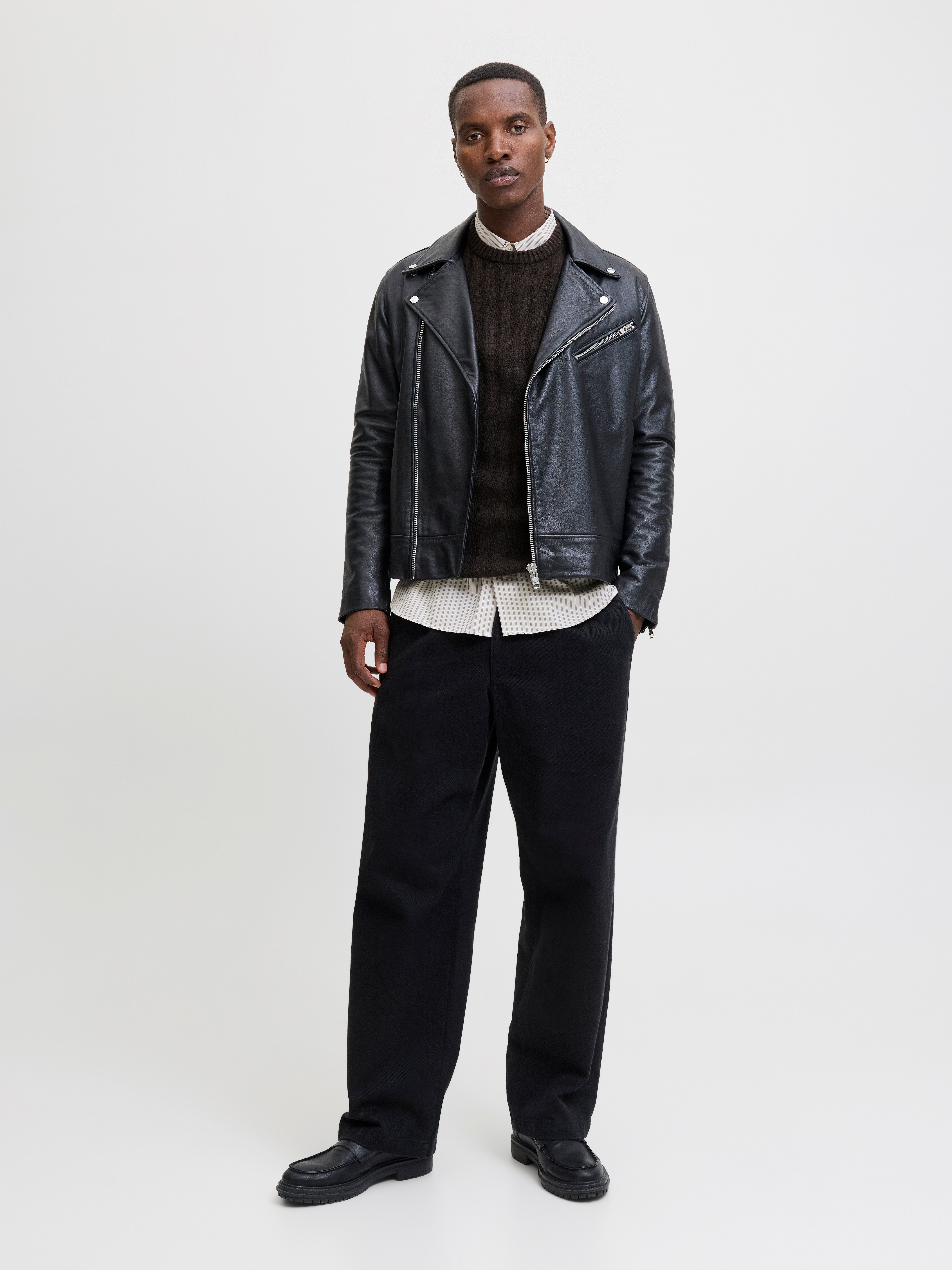 Jack & Jones Gebreide trui JJEBRADLEY CARTER KNIT CREW NECK LN