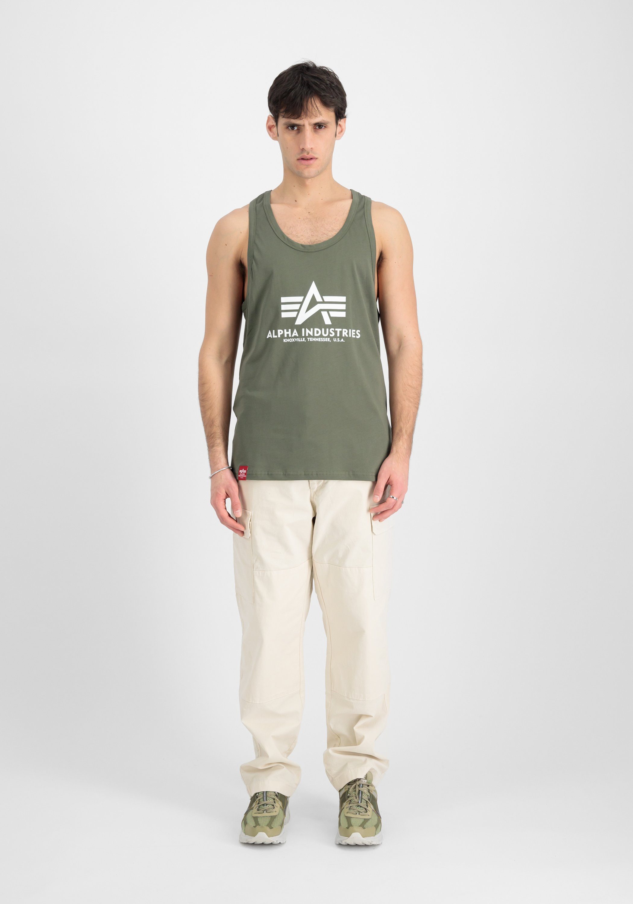 Alpha Industries Muscle-shirt Alpha Industries Mann - T-shirts Basic Tank Body Building