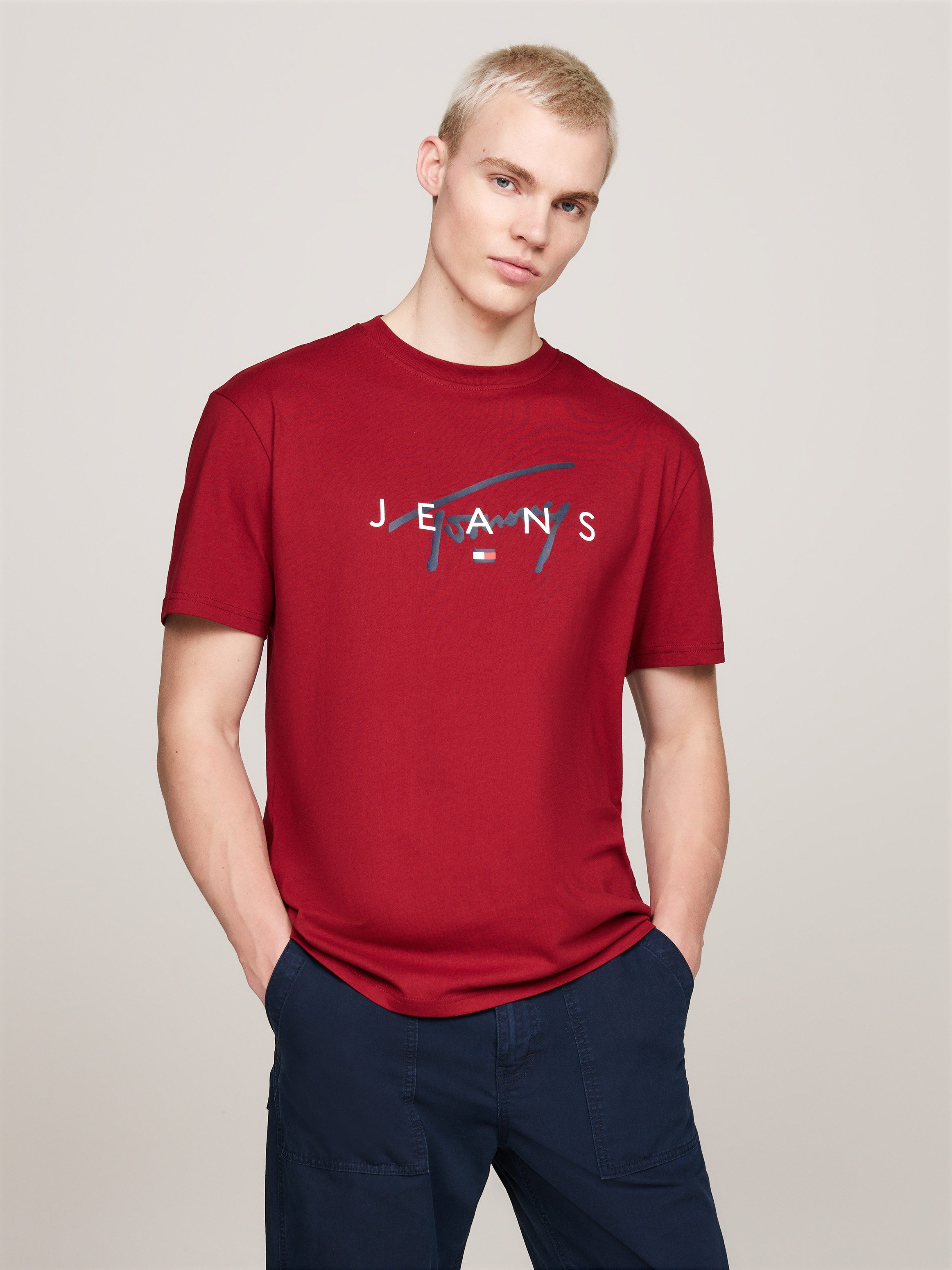 Tommy Jeans Plus T-shirt TJM REG SIGNATURE TWIST TEE EXT