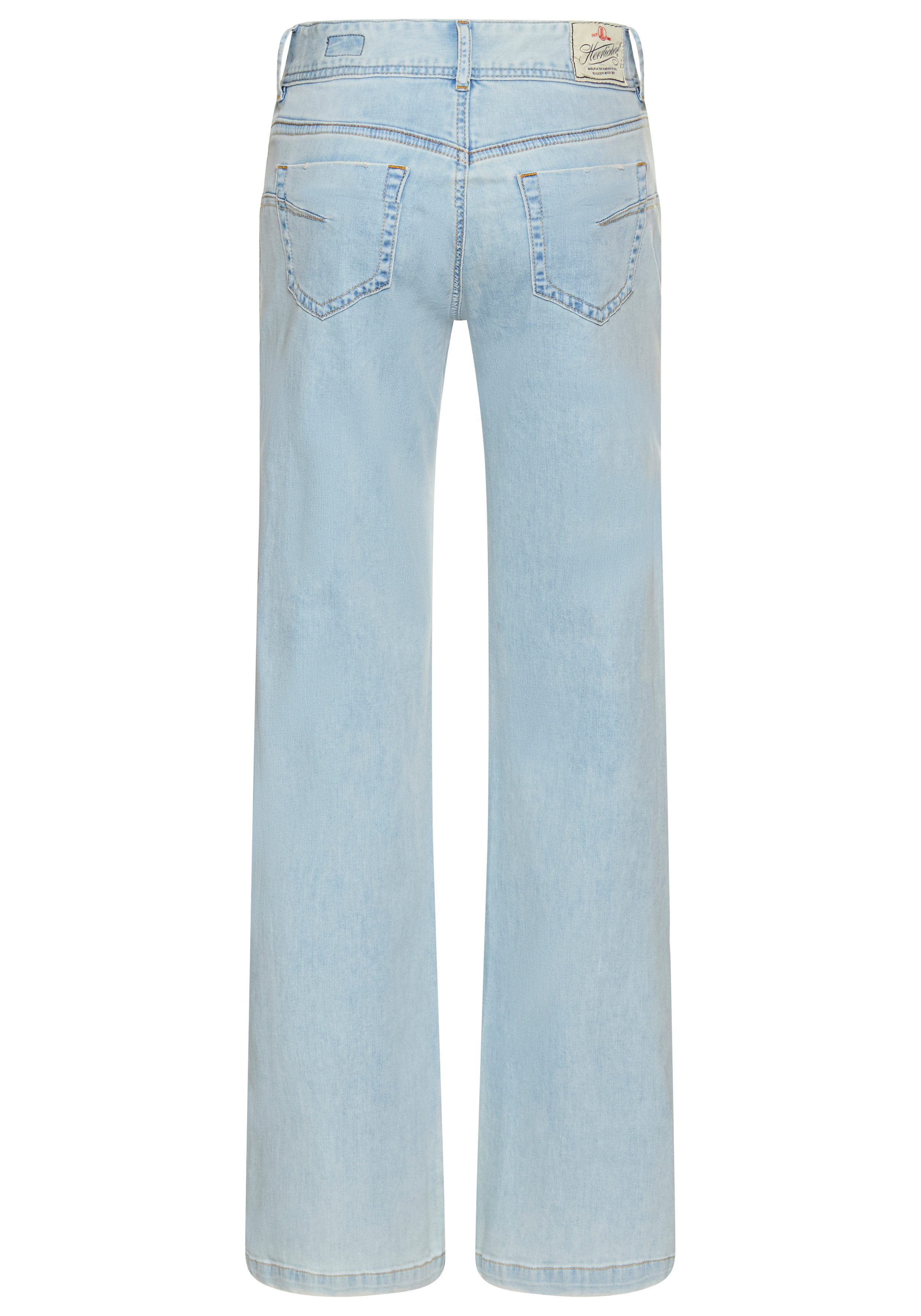Herrlicher 5-pocket jeans Edna Recycled Denim Light