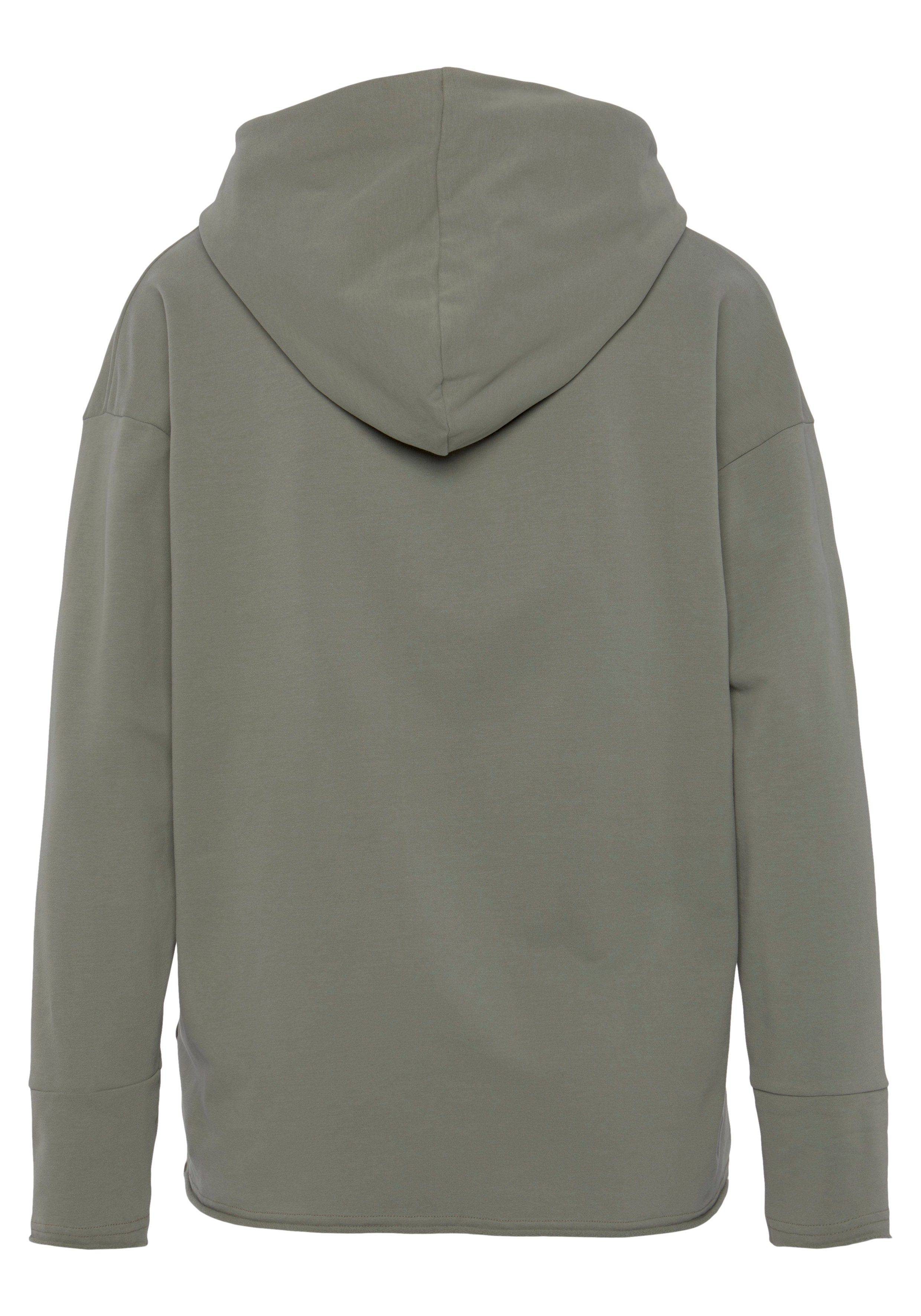 Elbsand Hoodie Dea hoodie met logo-opdruk aan de voorkant