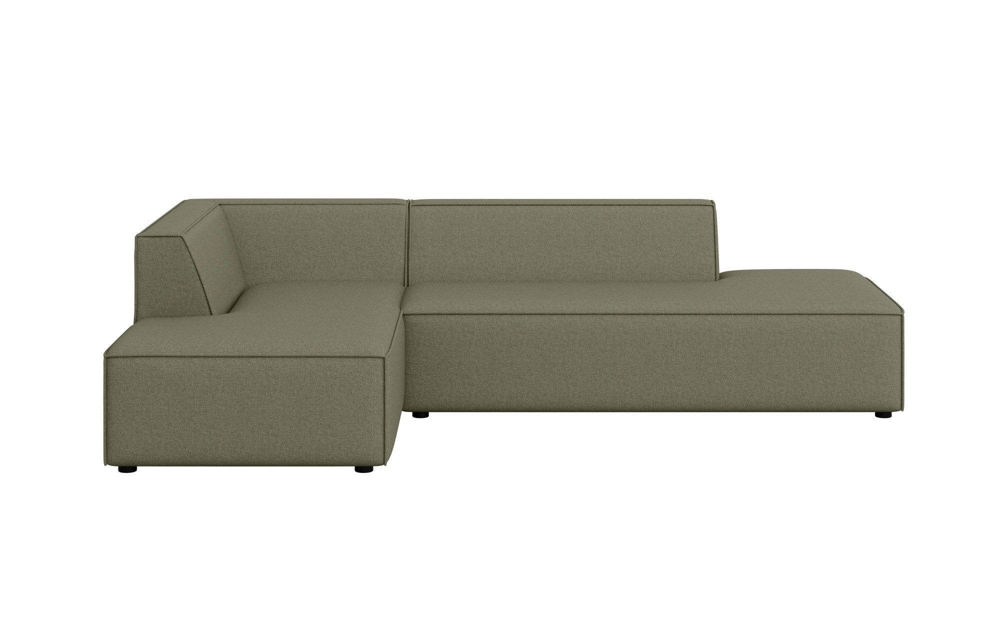 INOSIGN Hoekbank Cavan met ottomane links of rechts bestelbaar L-vorm met golfondersteuning, afmetingen B/D/H: 270/180/72 cm