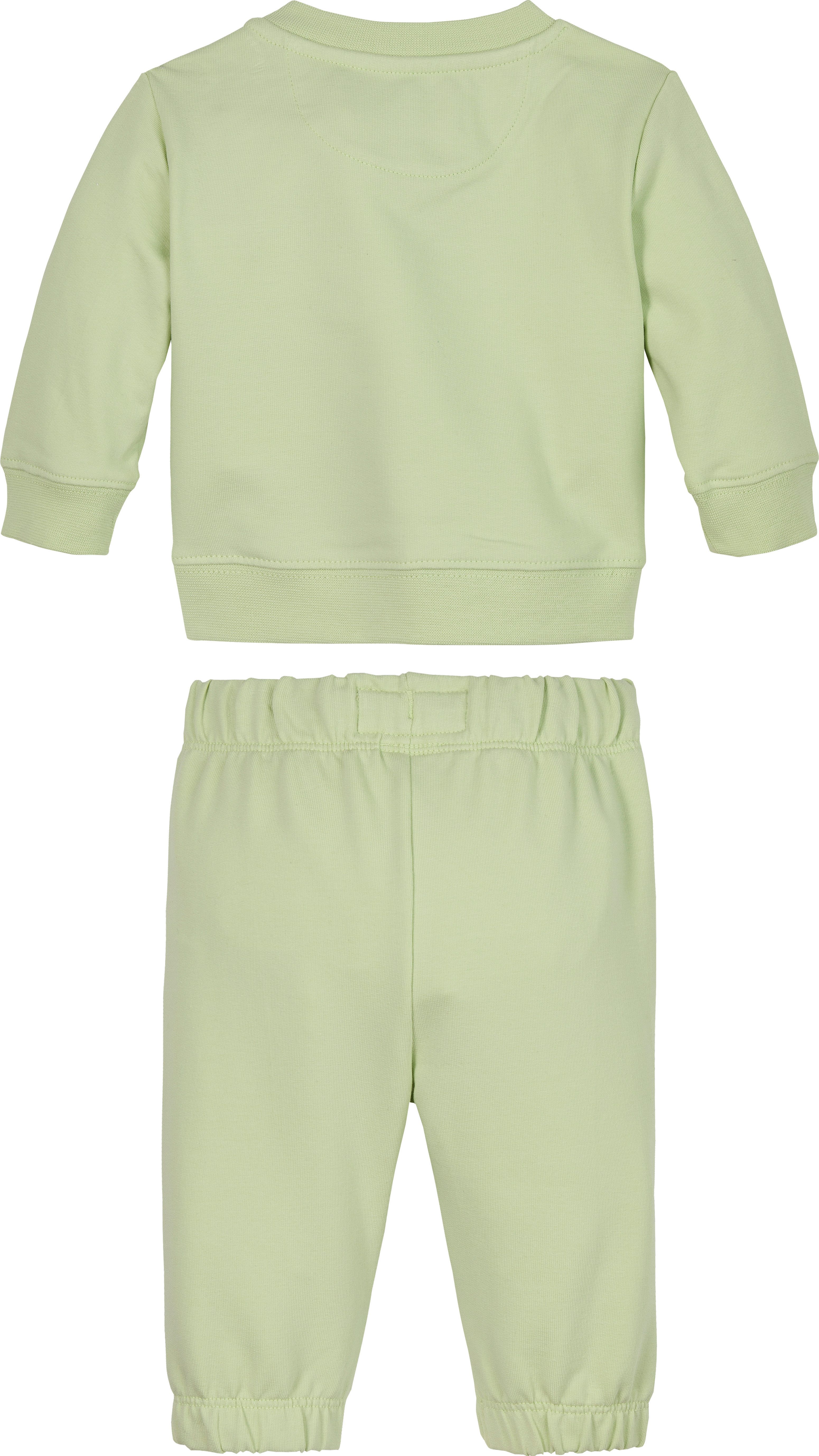 Calvin Klein Shirt broek MONOGRAM CN SWEATSHIRT SET voor baby’s tot 2 jaar, cadeau set (set, 2-delig)