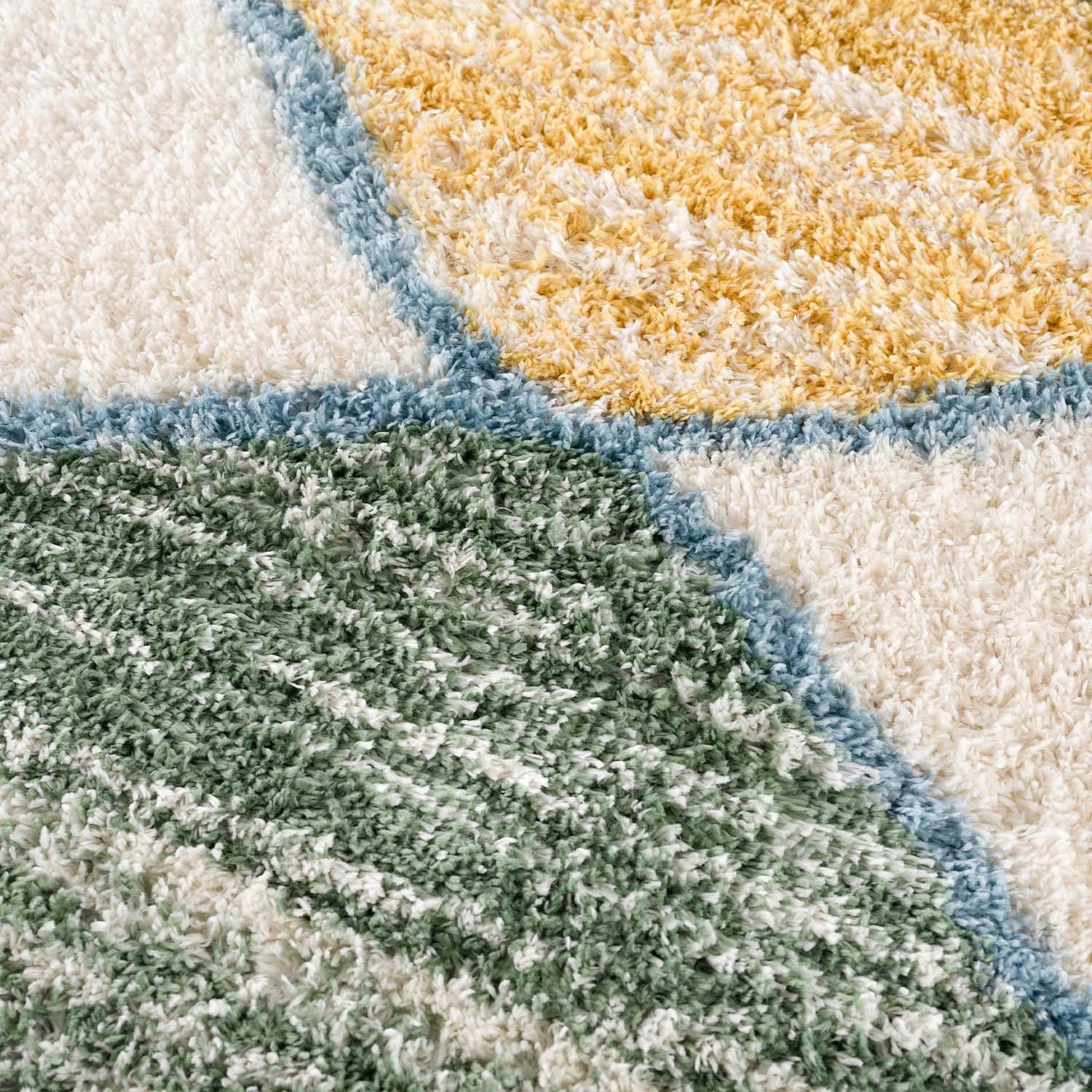 Carpet City Hoogpolig vloerkleed Pulpy 557 bijzonder zacht, etno-look, ideaal voor woonkamer & slaapkamer