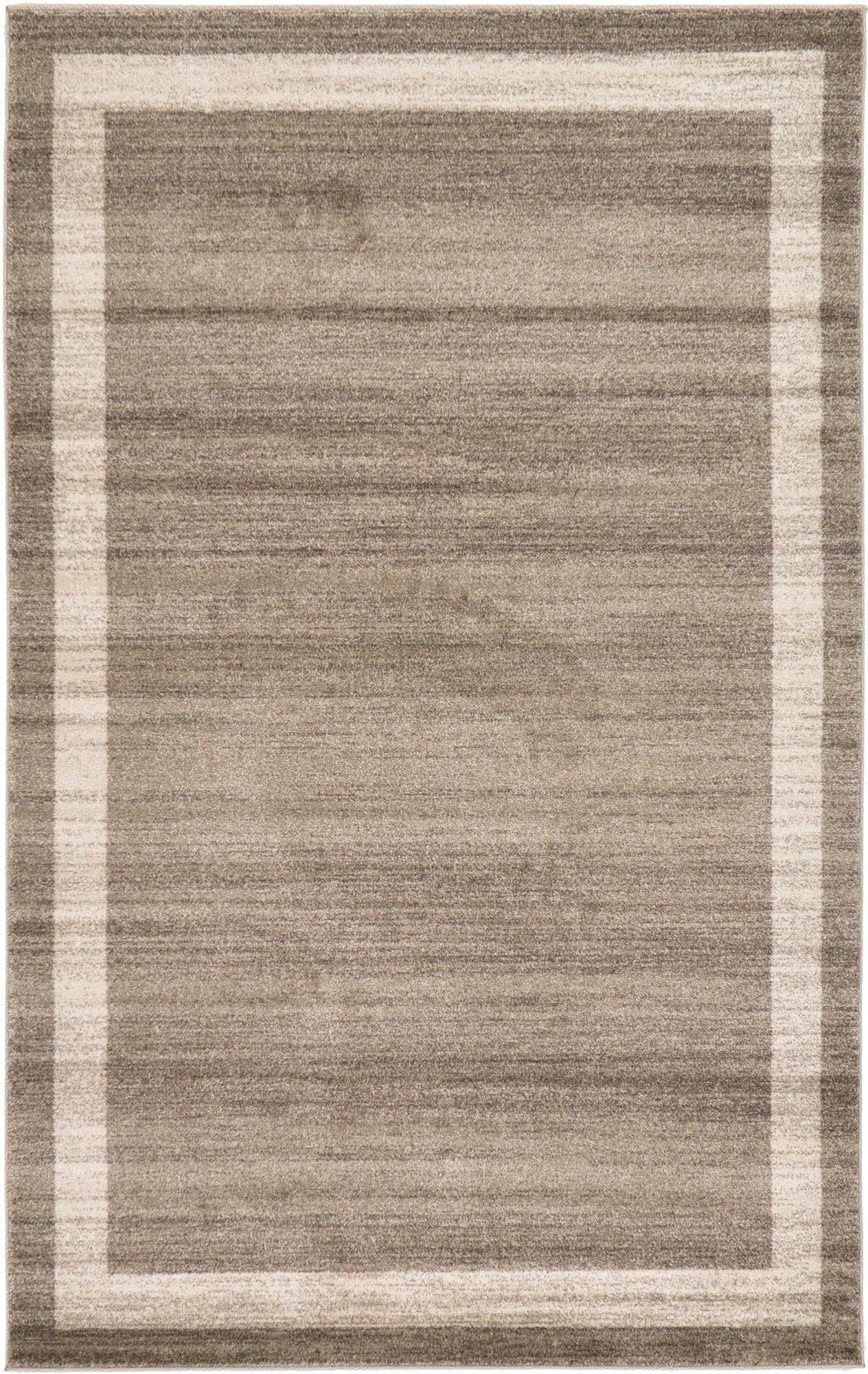 Myflair Möbel & Accessoires Vloerkleed Goede tijden voorraadopruiming Korte pool, geweven, gemêleerde look, met randdessin moderne vloerkleden maat
