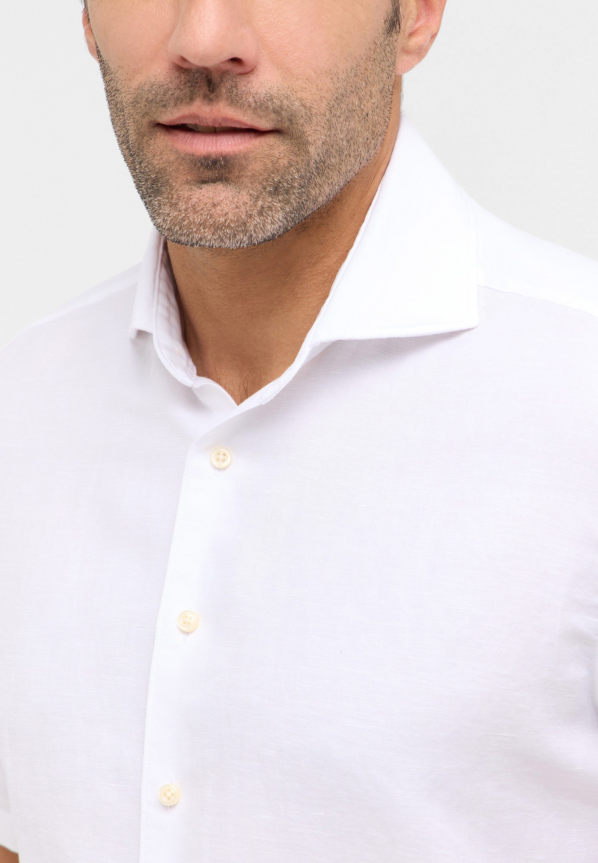 Eterna Overhemd met korte mouwen MODERN FIT EASY IRON (gemakkelijk te strijken)
