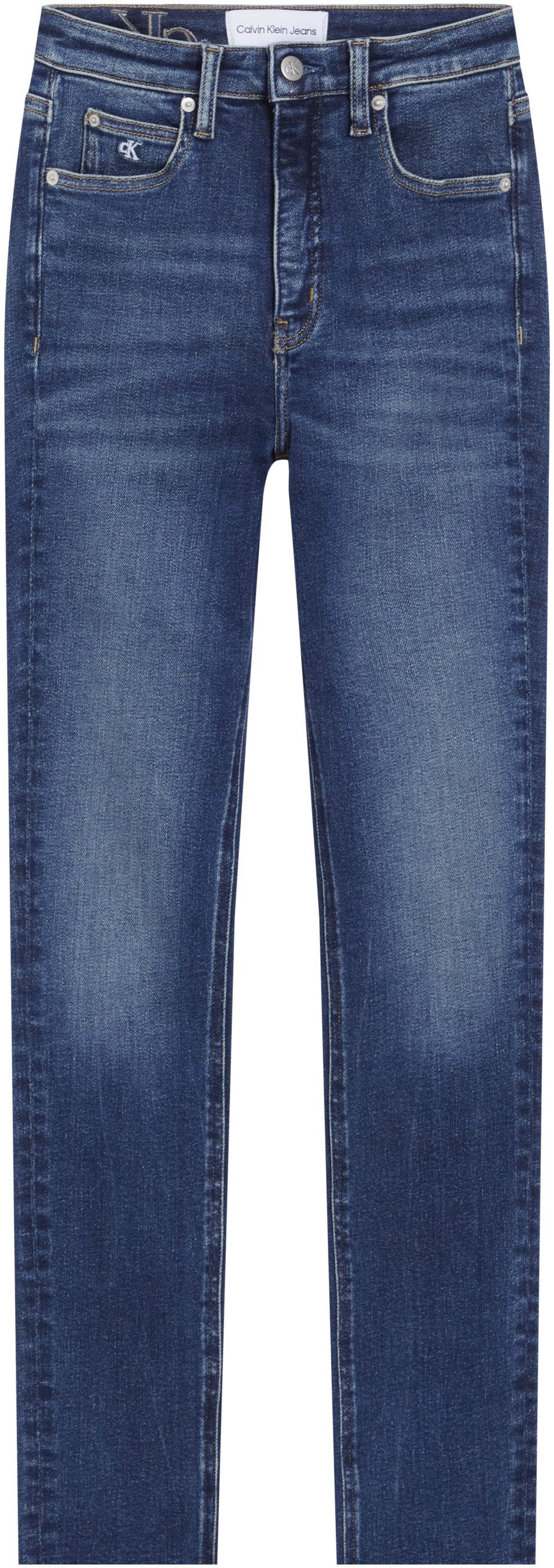 Calvin Klein Skinny fit jeans High rise skinny in 5-pocketsstijl