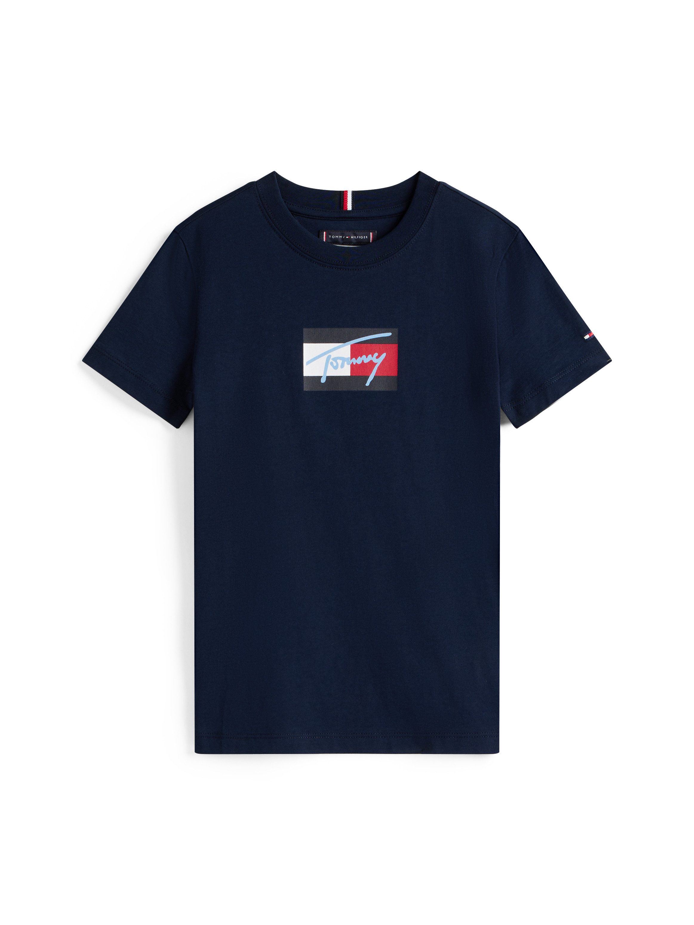 Tommy Hilfiger T-shirt TOMMY SCRIPT FLAG PRINT TEE SS