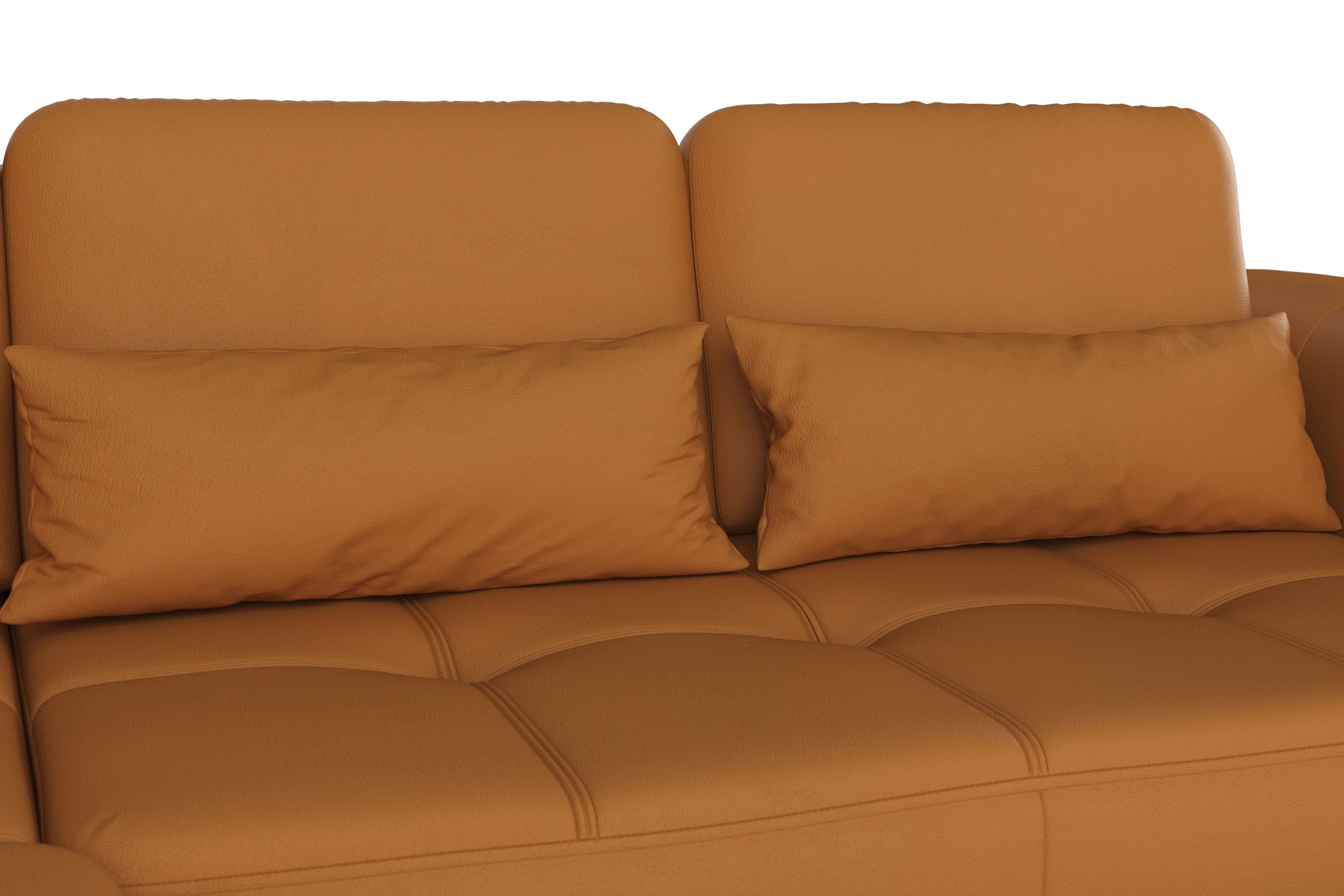 sit&more Hoekbank Bendigo L-vorm inclusief zitdiepteverstelling, bodemvrijheid 15 cm, in 2 pootkleuren