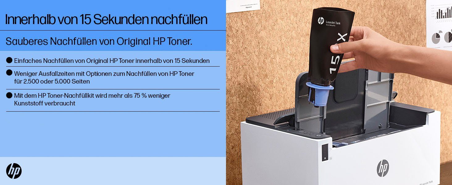 HP Laserprinter LaserJet Tank 2504dw