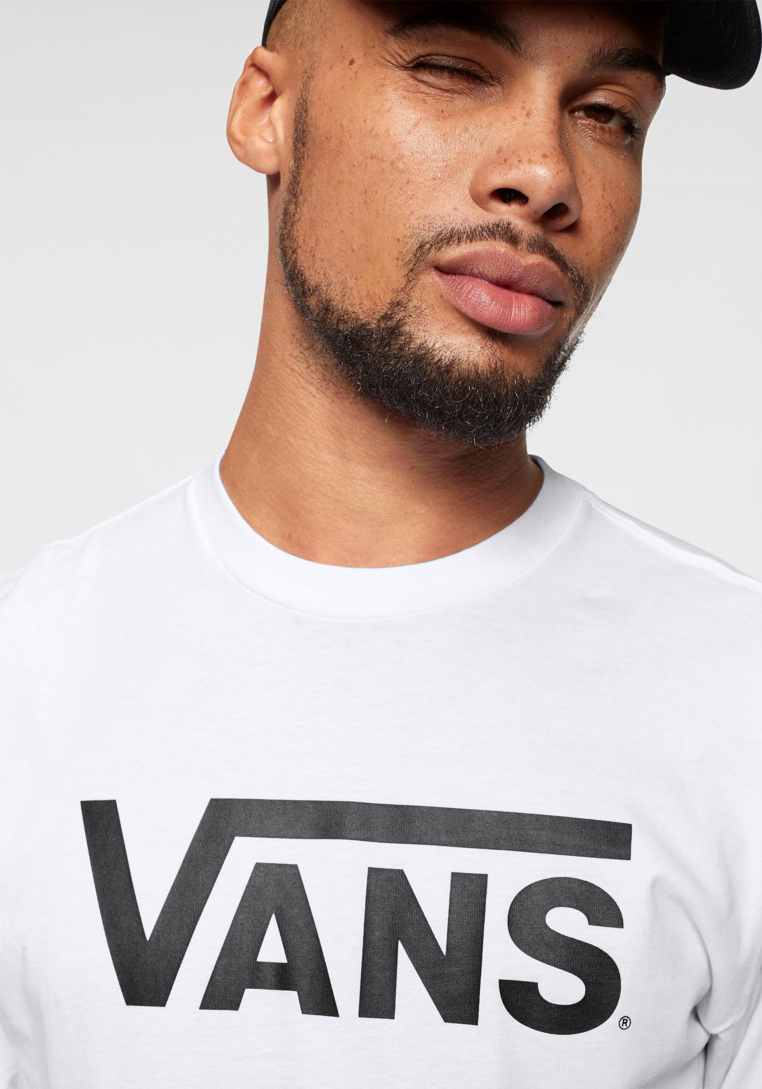 Vans Shirt met lange mouwen VANS CLASSIC LS met grote logoprint