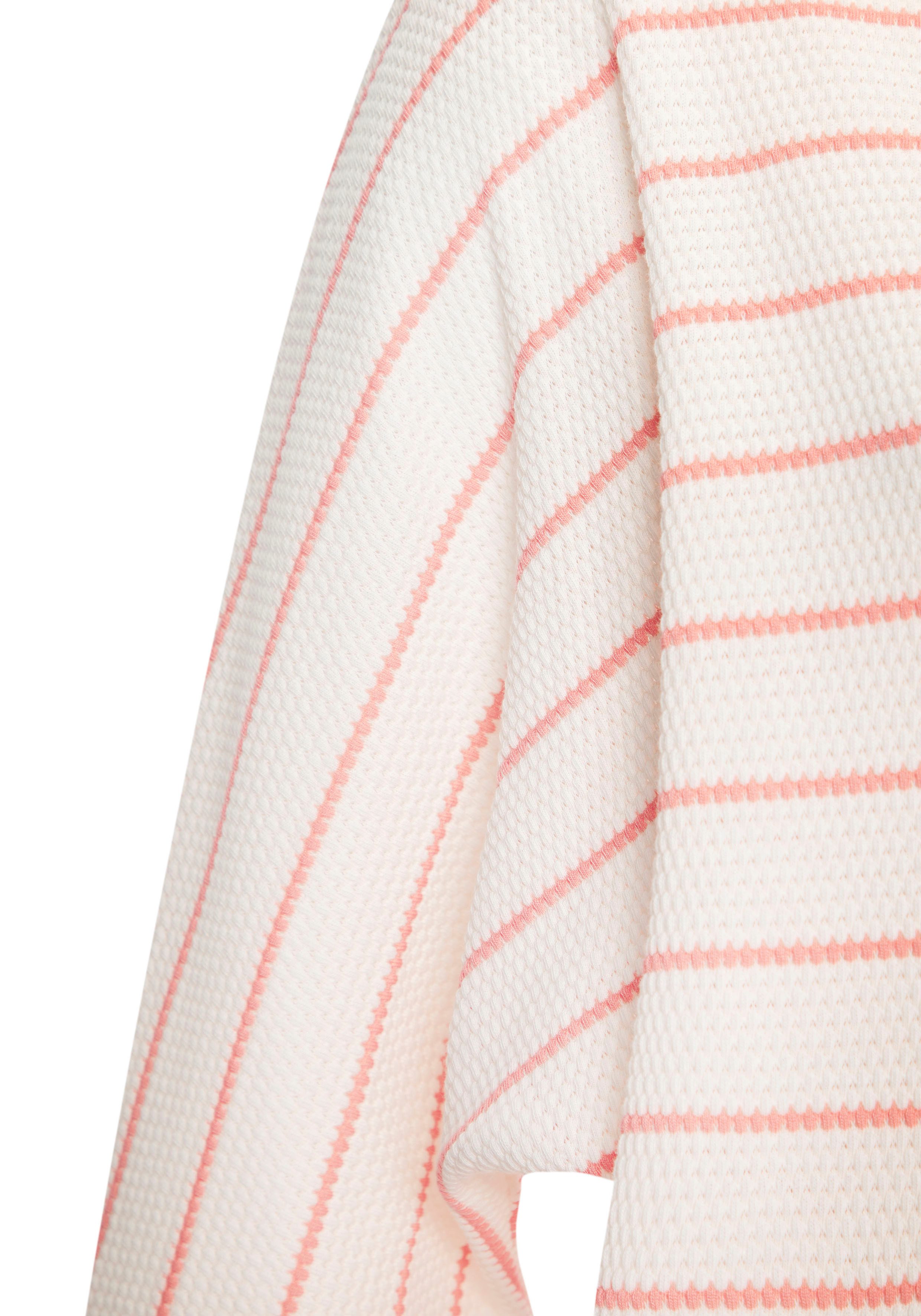 Vivance Shirt met 3/4 mouwen Met modieuze streepstructuur