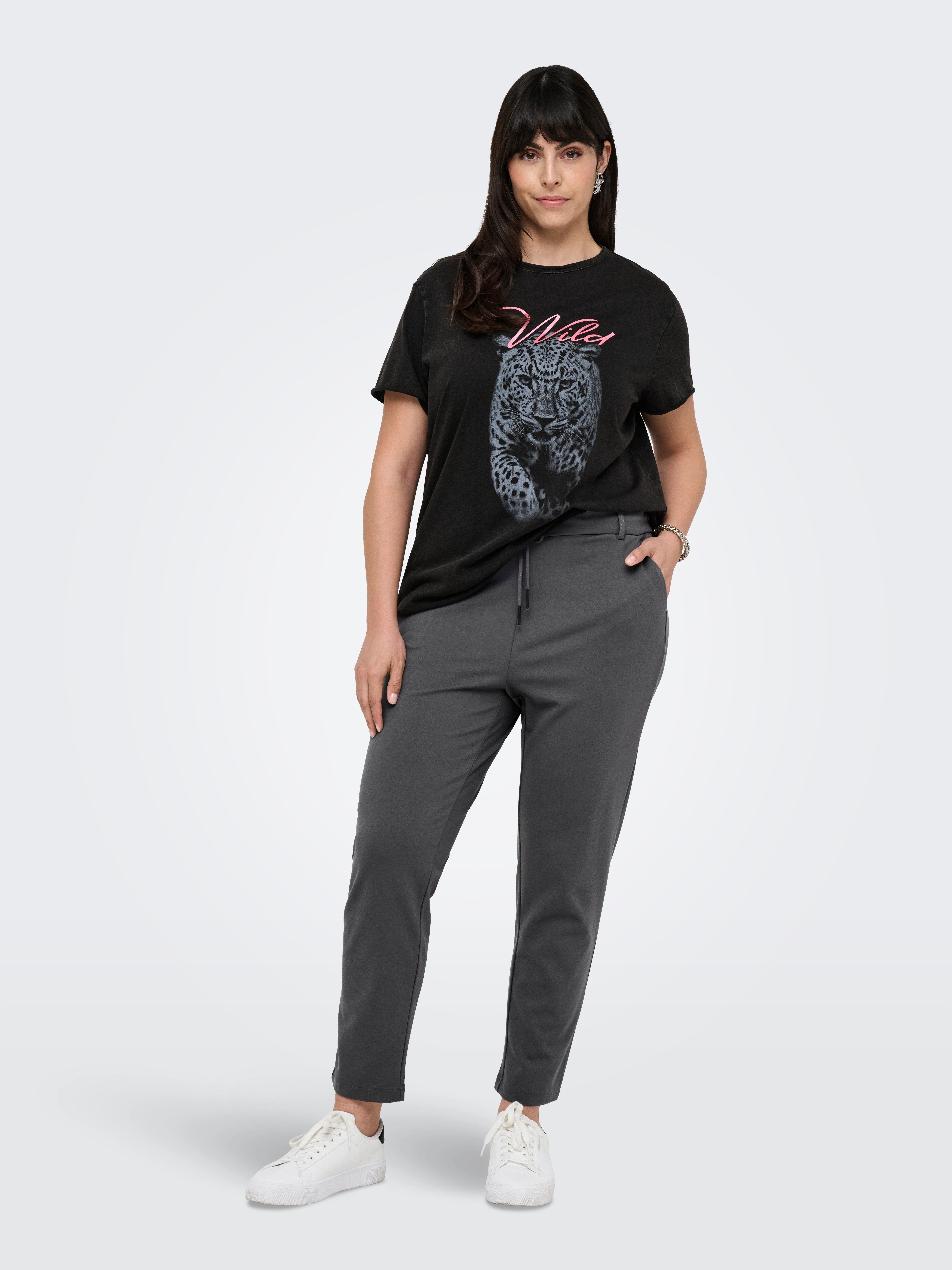 ONLY CARMAKOMA Joggingbroek CARGOLDTRASH LIFE CLASSIC PANT NOOS