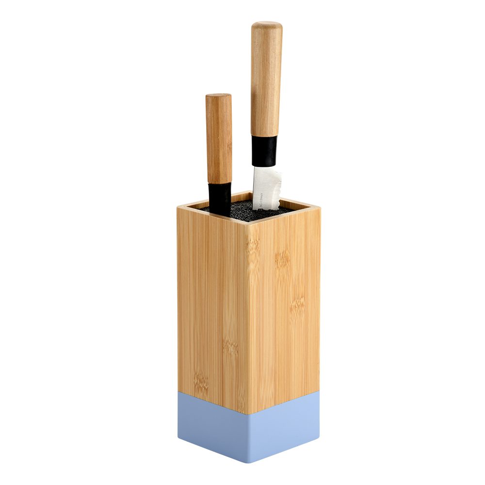 KESPER for kitchen & home Messenblok Messenhouder met kunststof borstel voor variabele plaatsing van messen (1-delig)