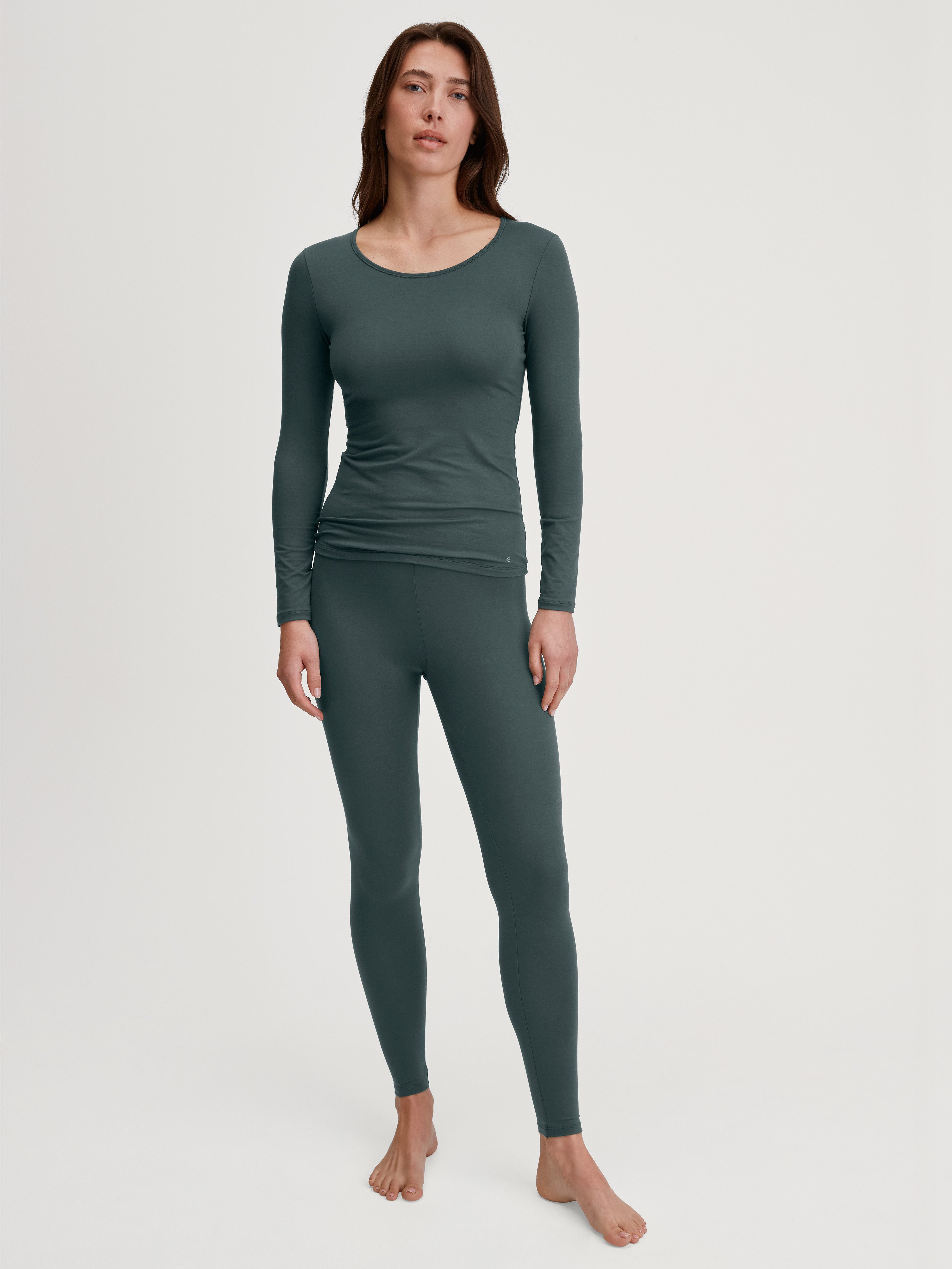 CALIDA Legging Natural Comfort met platte naadverwerking