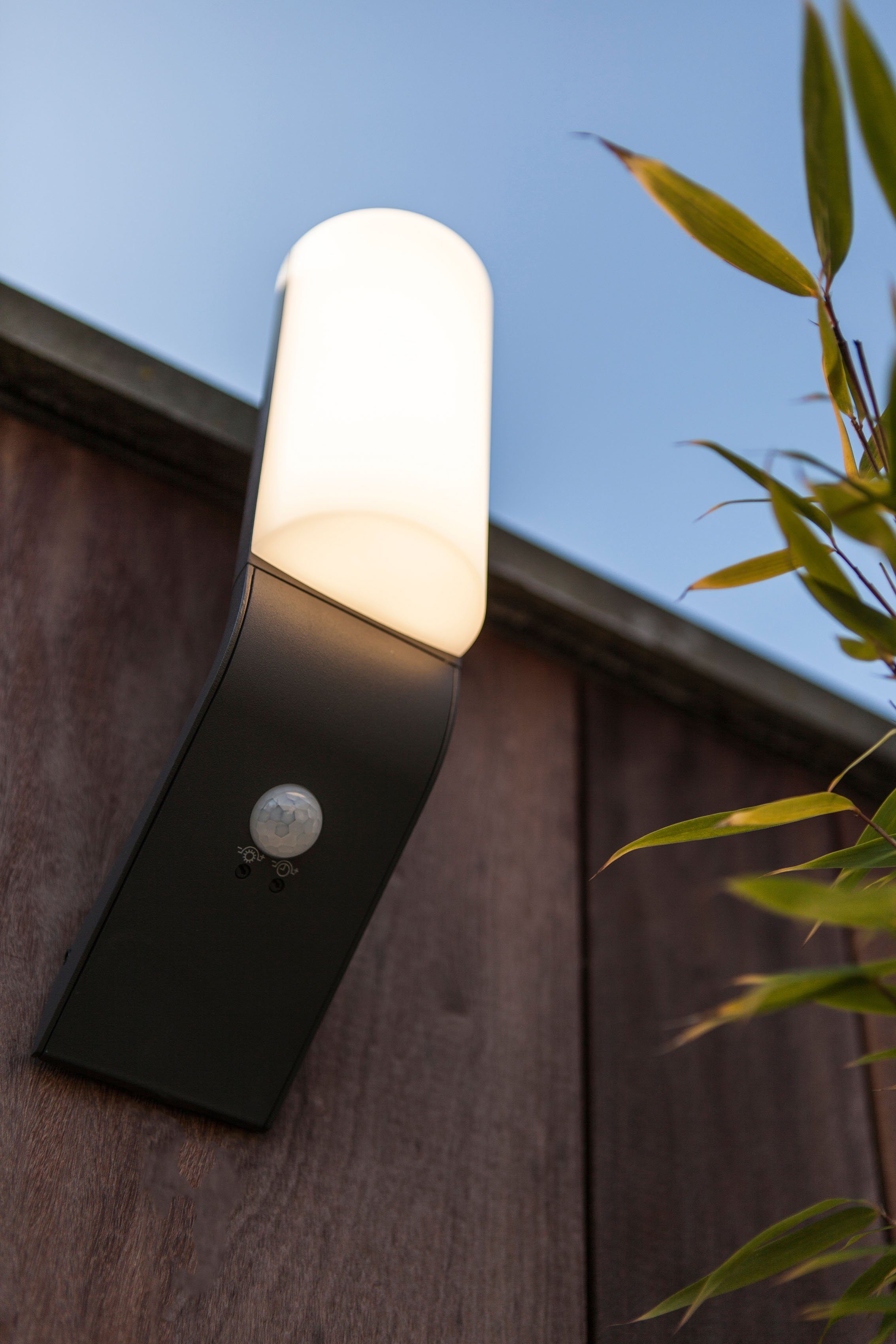 LUTEC Ledwandlamp voor buiten BATI Bewegingsmelder (1 stuk)