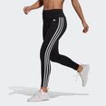 adidas performance trainingstights designed to move high-rise 3 strepen sport 7-8-tight zwart