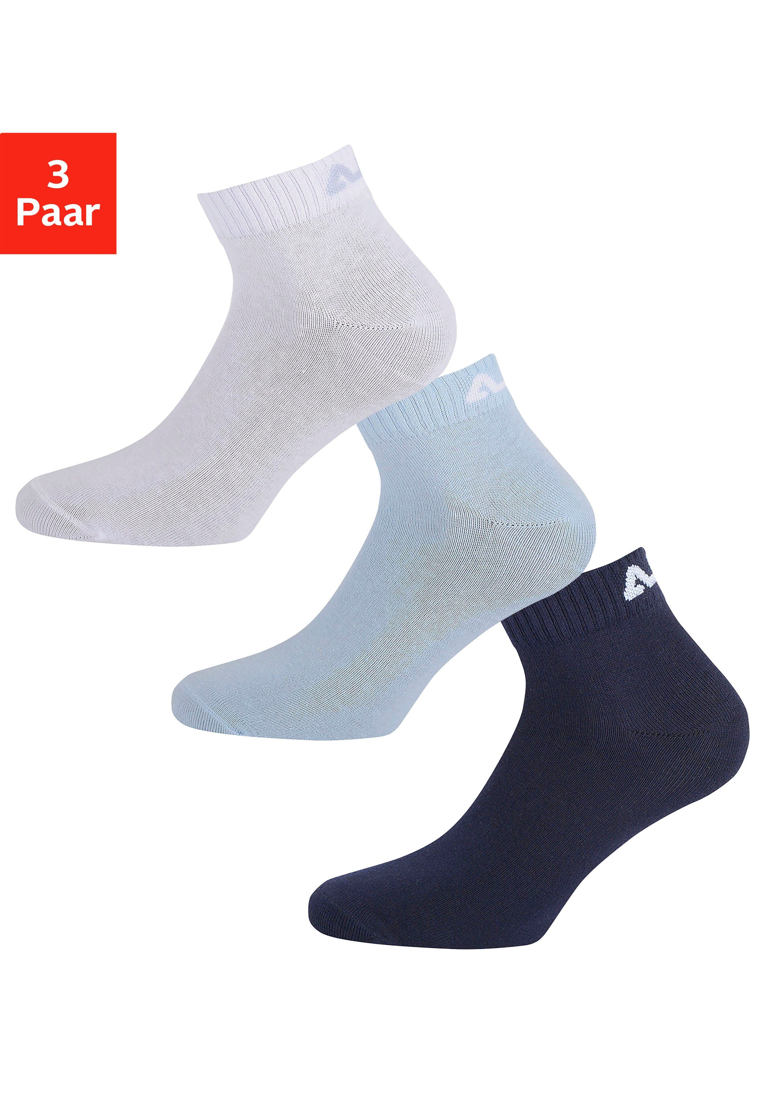 8 paar OTTO Sport & Badmode Sportmode Sportondergoed Korte sokken uni in basic kleuren 
