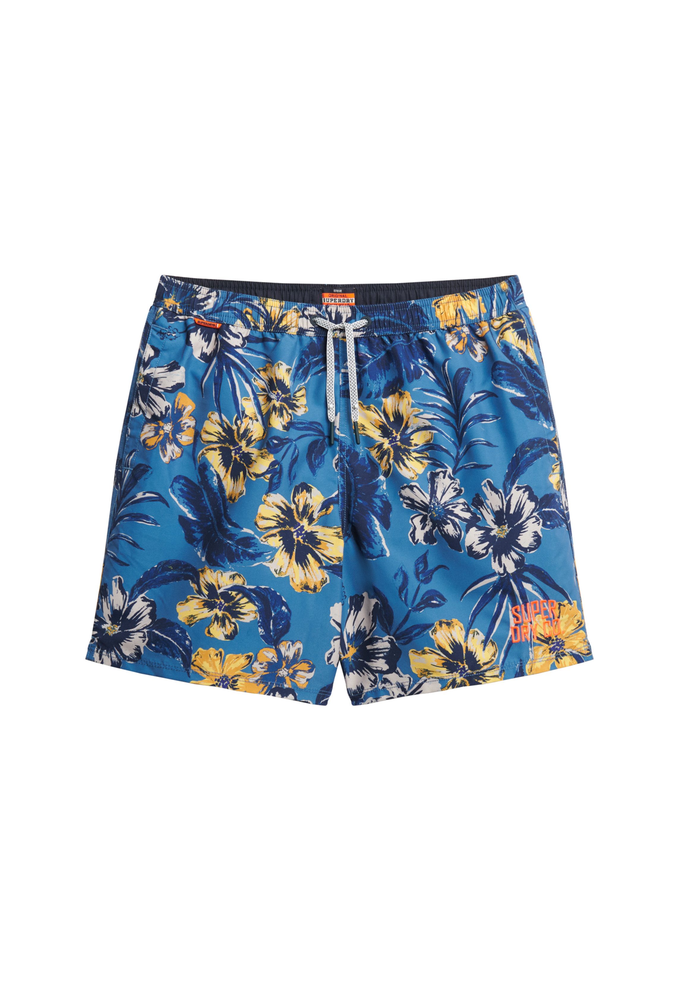 Superdry Zwemshort HAWAIIAN PRINT 17 SWIM SHORT