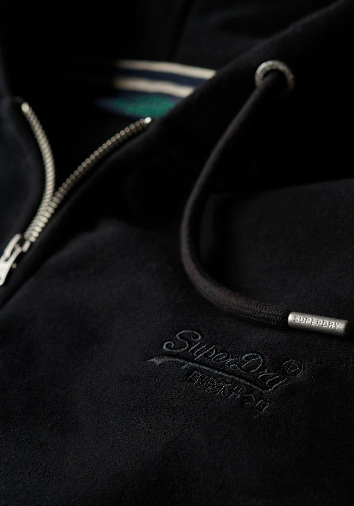 Superdry Capuchonsweatvest ESSENTIAL LOGO ZIP HOODIE