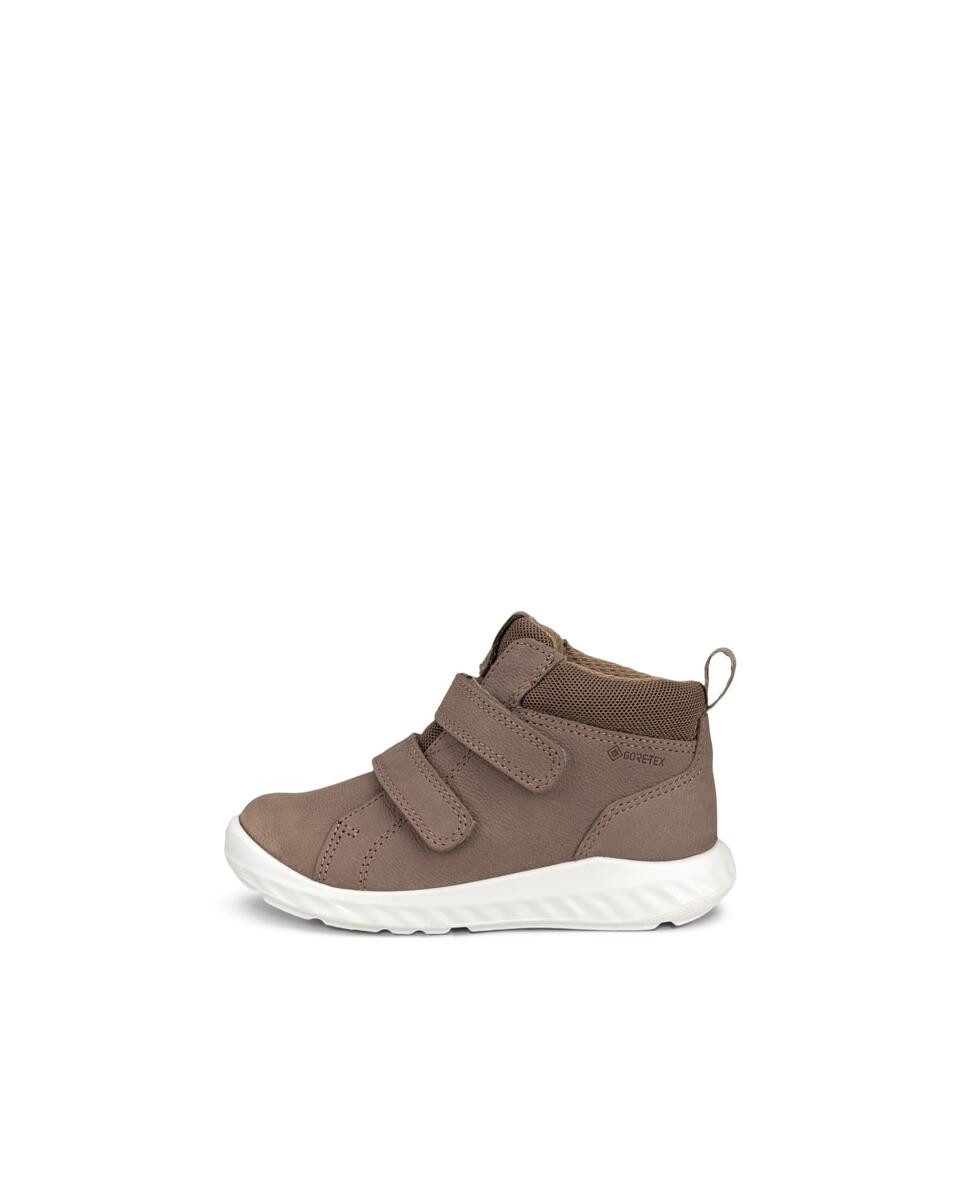 Ecco Babyschoentjes SP.1 Lite , klittenbandschoen, high top sneaker met waterdicht gore-tex membraan