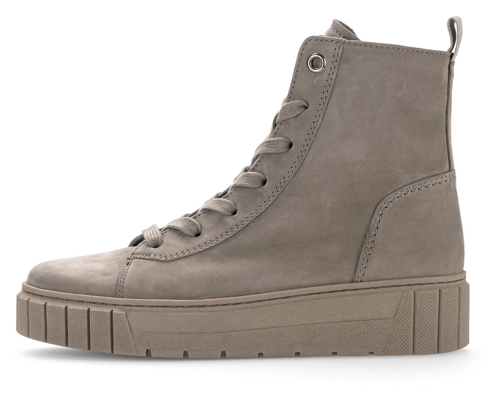 Gabor Veterschoenen Davos , plateau, comfort schoen, enkellaars in schoenwijdte h (= zeer breed)