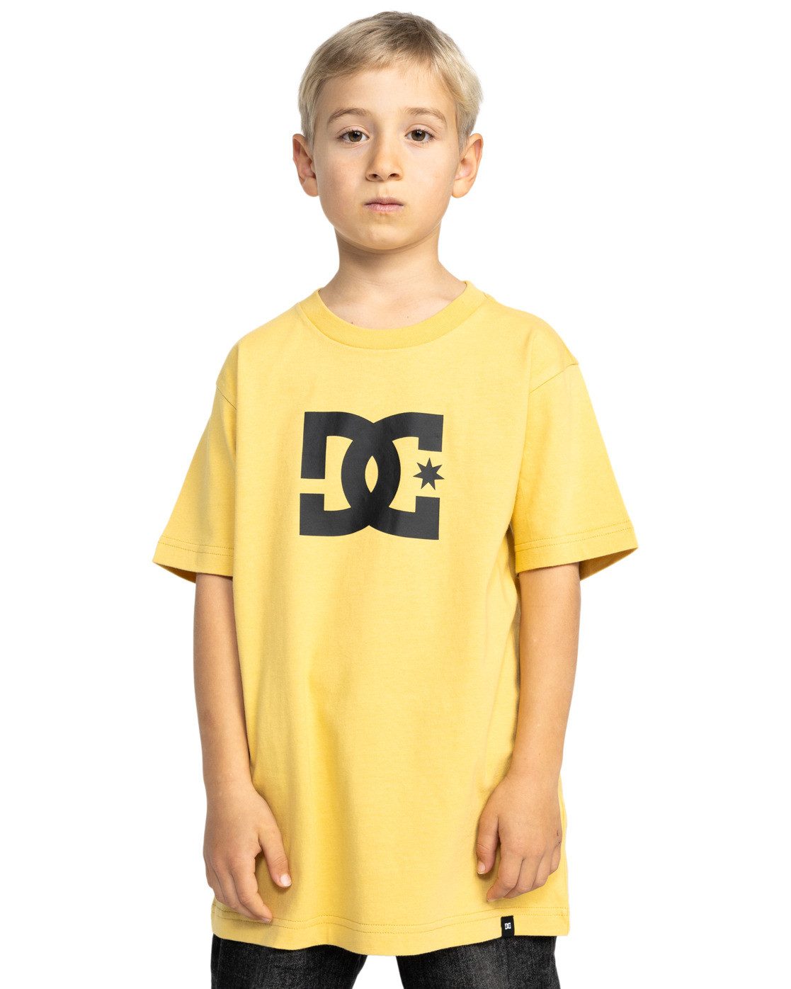 DC Shoes T-shirt DC Star jongens t-shirts maat 12(148-156cm) geel