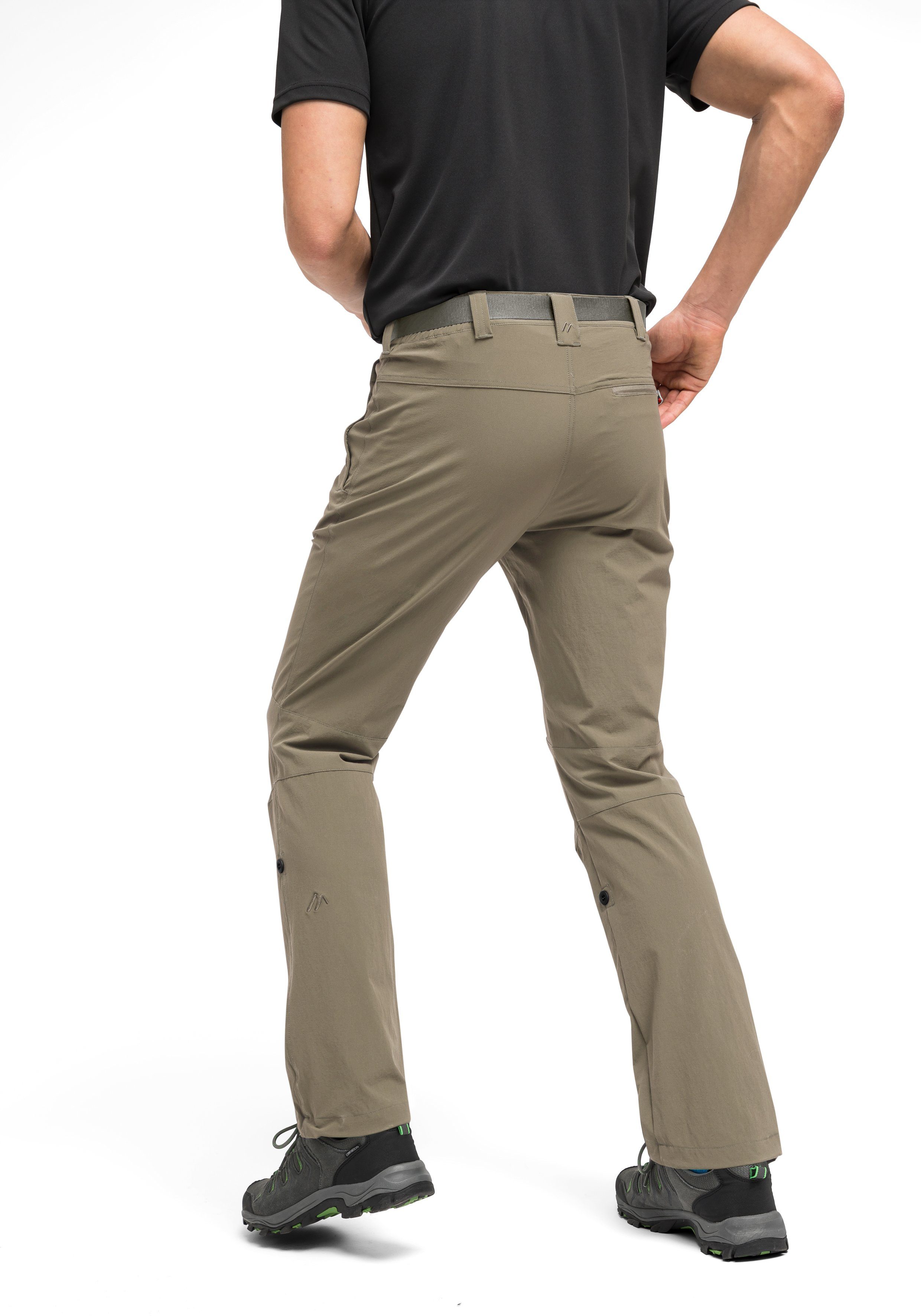 Maier Sports Functionele broek Nil Herenwandelbroek, ventilerende outdoorbroek met oprolfunctie