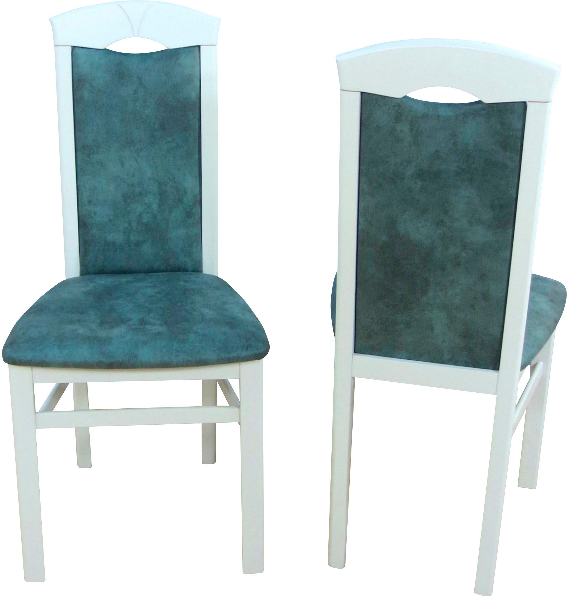 HOFMANN LIVING AND MORE Eethoek 3-delig eethoek Stoelen voorgemonteerd (voordeelset, 3-delig)
