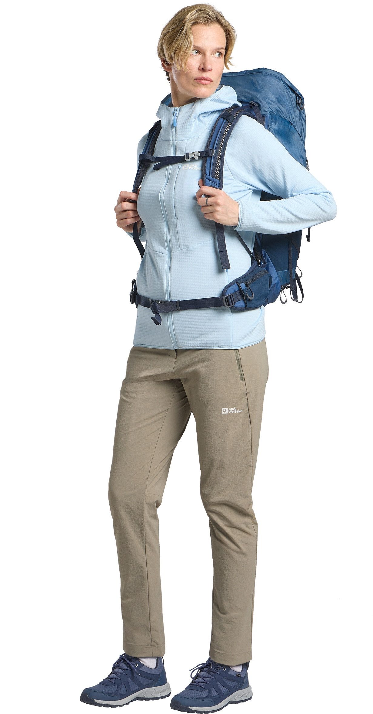 Jack Wolfskin Fleecejack KOLBENBERG HOODED FZ W