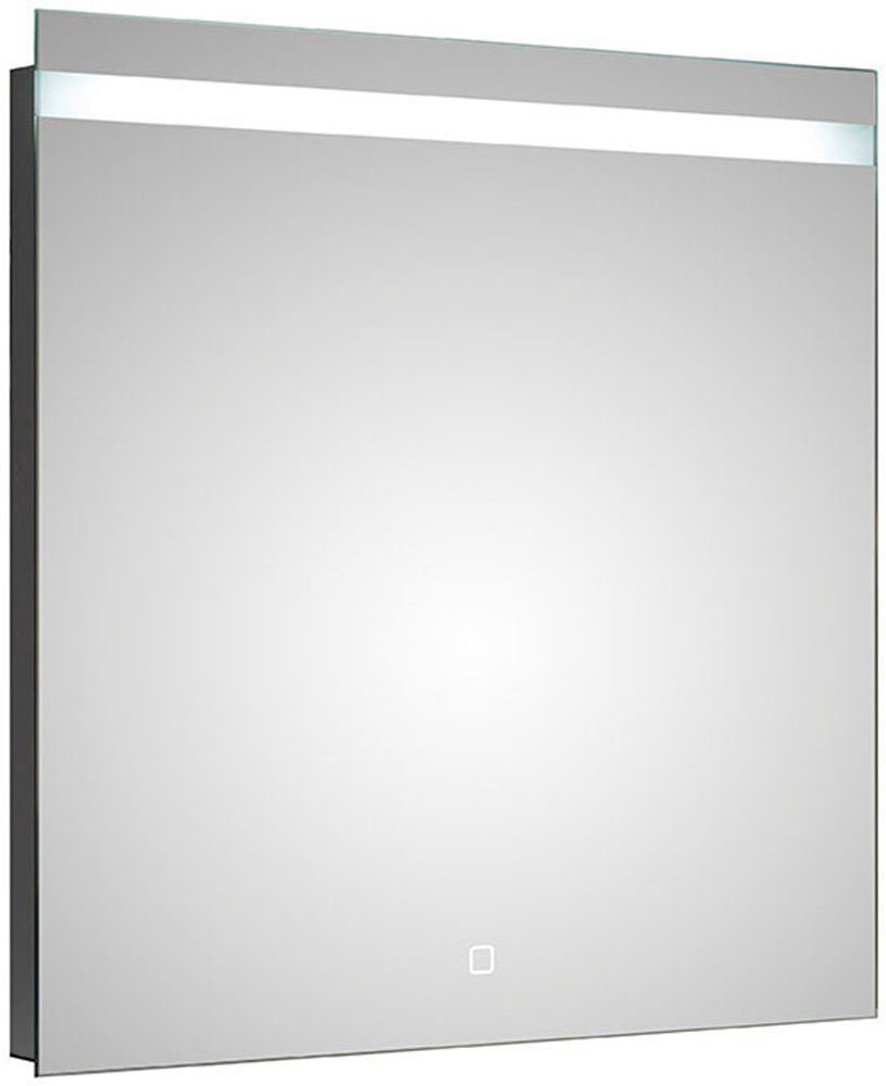 Saphir Badkamerserie Quickset 2-delig, keramieken opzetwasbak met led-spiegel Wastafelmeubel 73 cm breed, inclusief deurdemper, 2 laden (4-delig)
