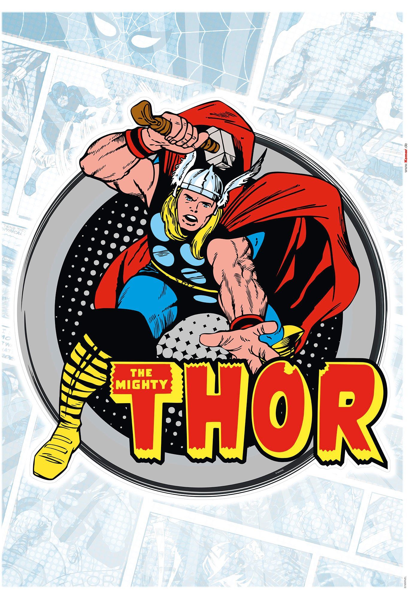 Komar Wandfolie Thor Comic Classic (1 stuk)