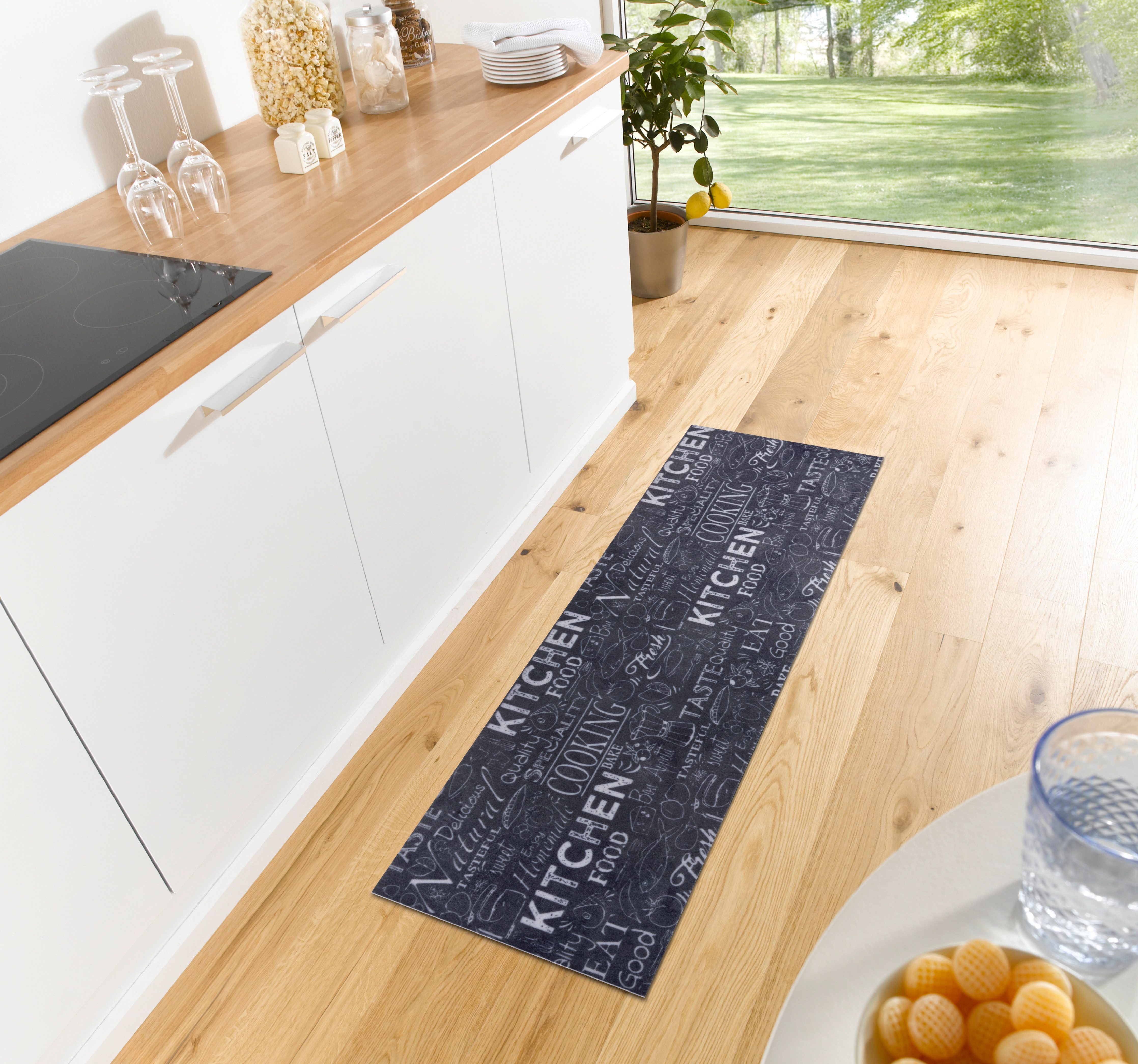 HANSE Home Keukenloper Wild Kitchen Board Loper, antislip, keukenkleed, keuken, vloerkleed, gemakkelijk in onderhoud, hal