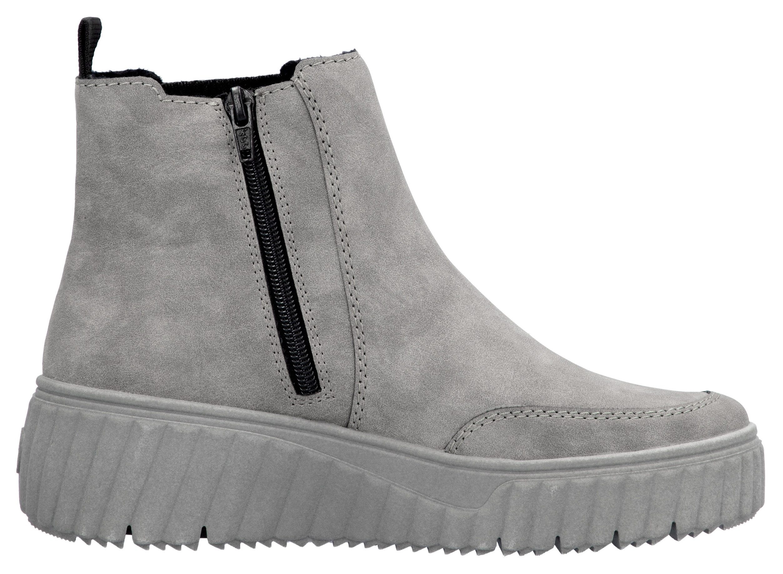 Rieker Chelsea-boots , instaplaarzen, wedge enkellaars met trekband