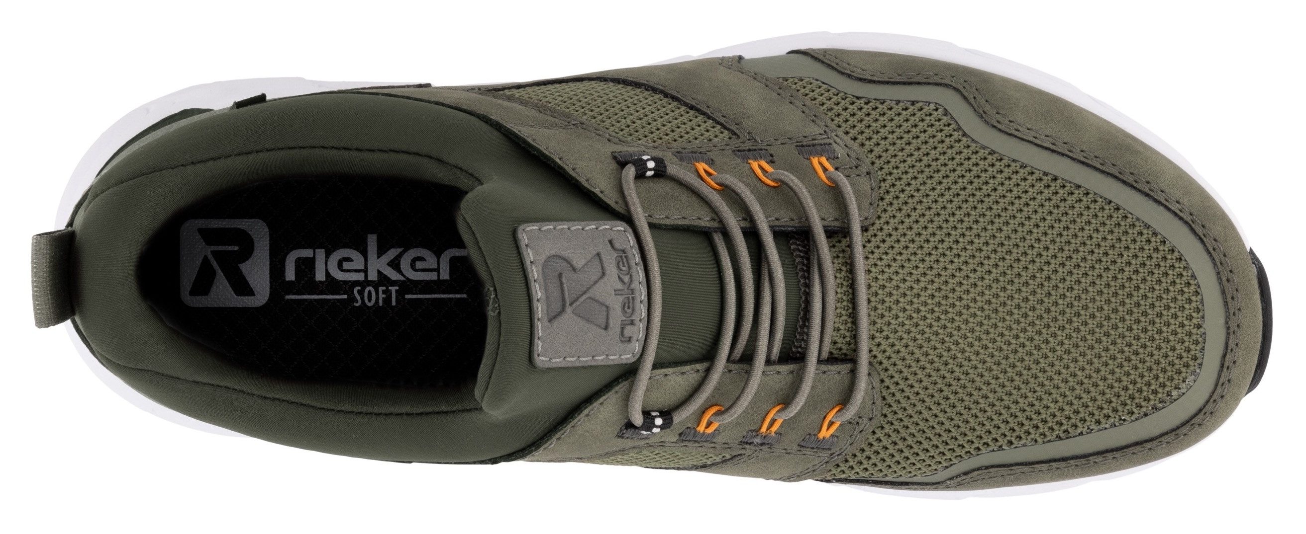 RIEKER Sport Slip-on sneakers uit de nieuwe christoph kramer collectie, met memocup binnenzool