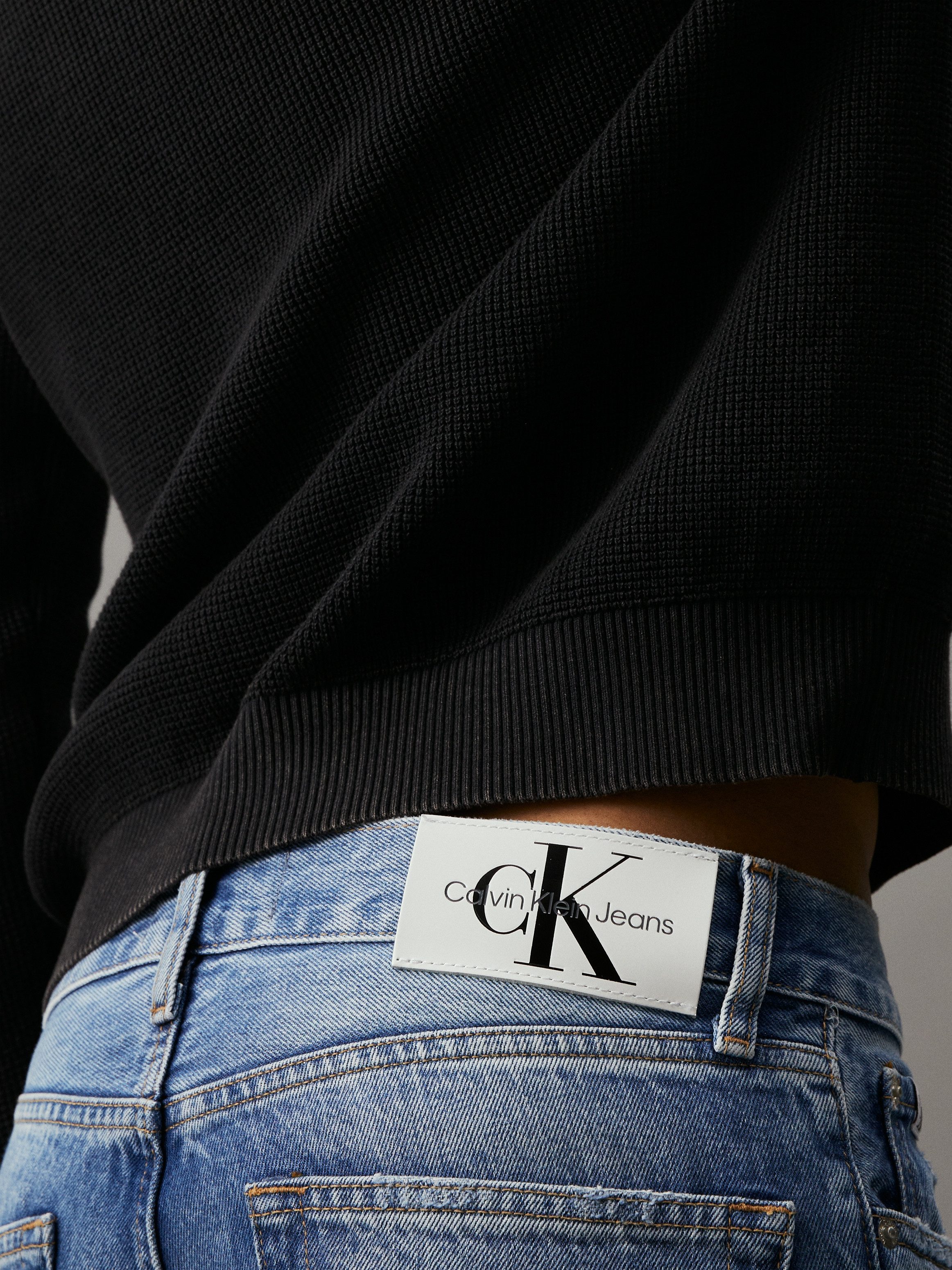 Calvin Klein Straight jeans Authentic Straight in een klassiek 5-pocketsmodel