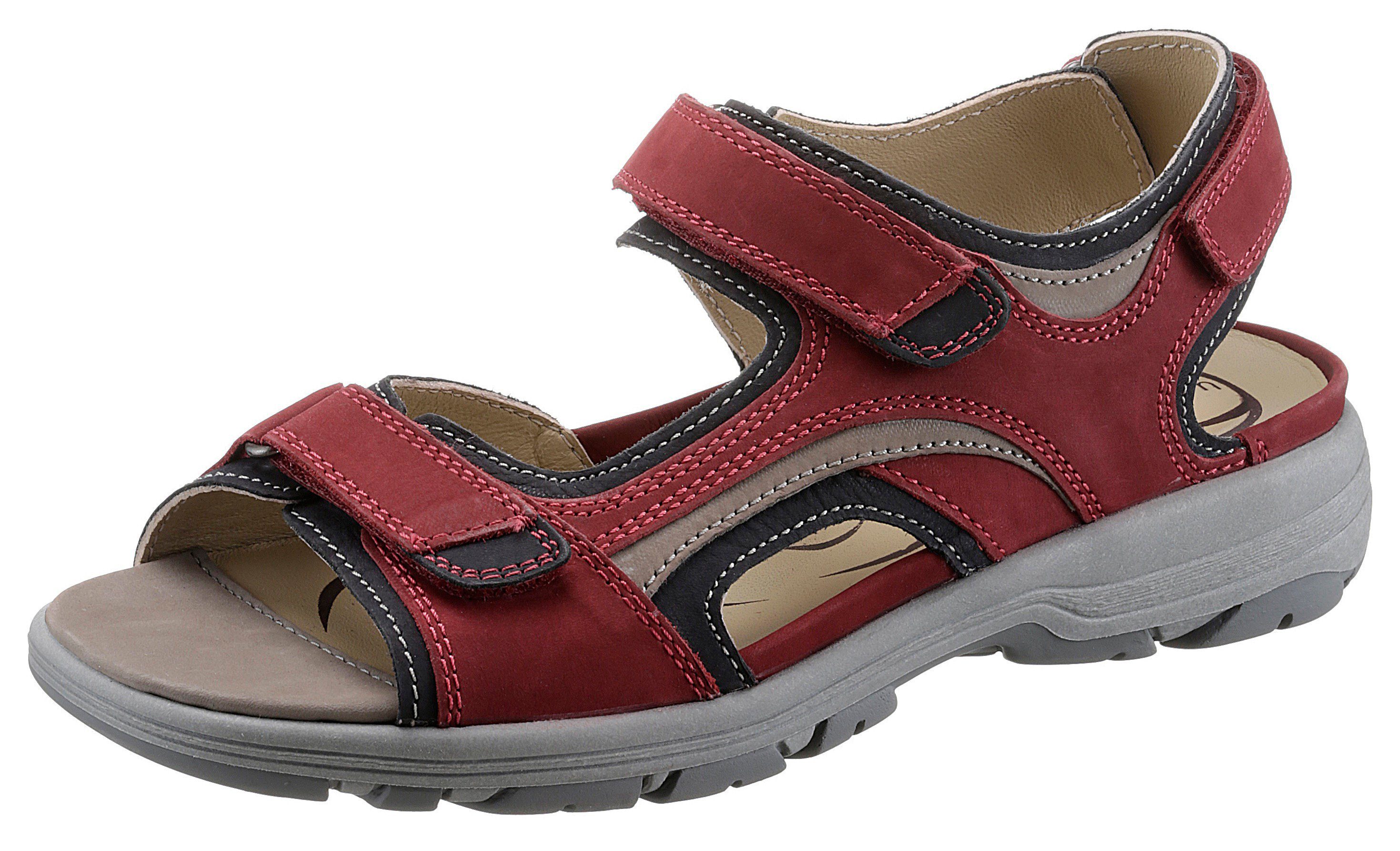 Waldläufer Sandalen zomerschoen, outdoorschoen, sleehak, in trekkinglook, h-breedte