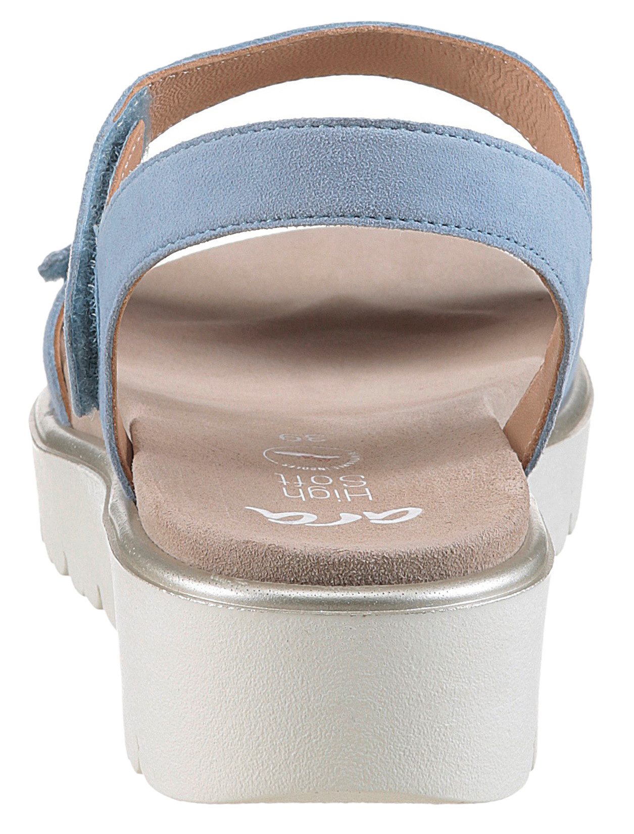 Ara Sleehaksandaaltjes Bilbao , sleehaksandaal, zomerschoen, comfortabele schoen in g-breedte