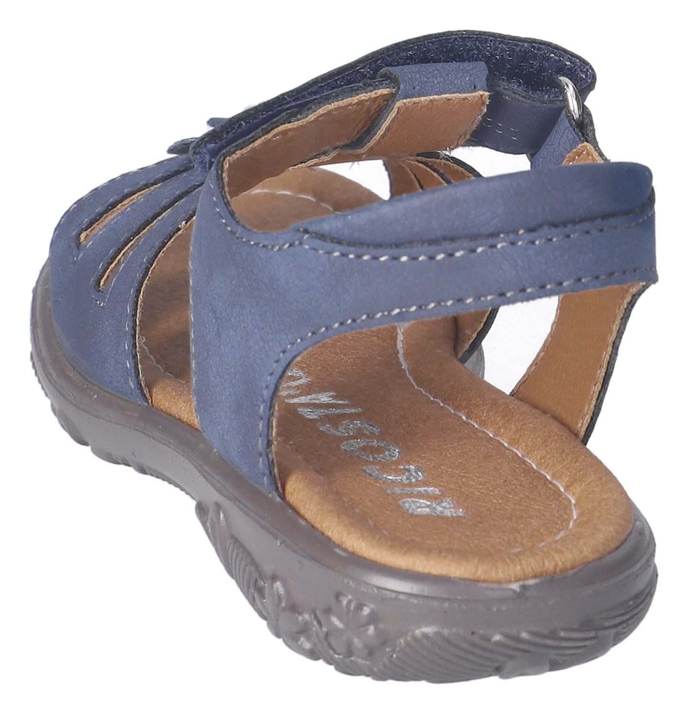 Ricosta Sandaaltjes Clara WMS: gemiddeld , sandaal met klittenband, wms-systeem, leer, maat sjabloon te downloaden