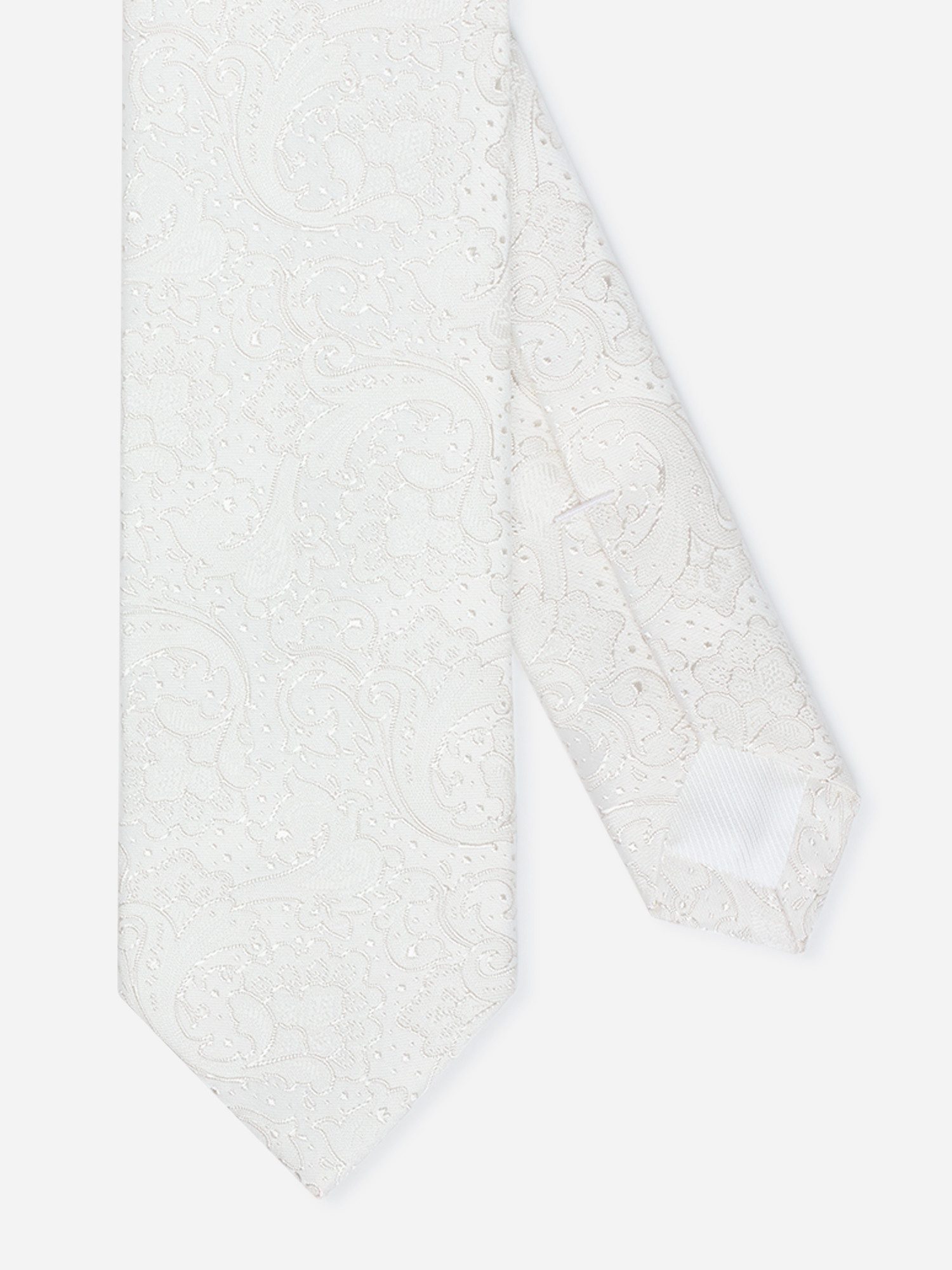 MONTI Stropdas Lapo met elegant paisley-patroon – ideaal voor de bruidegom