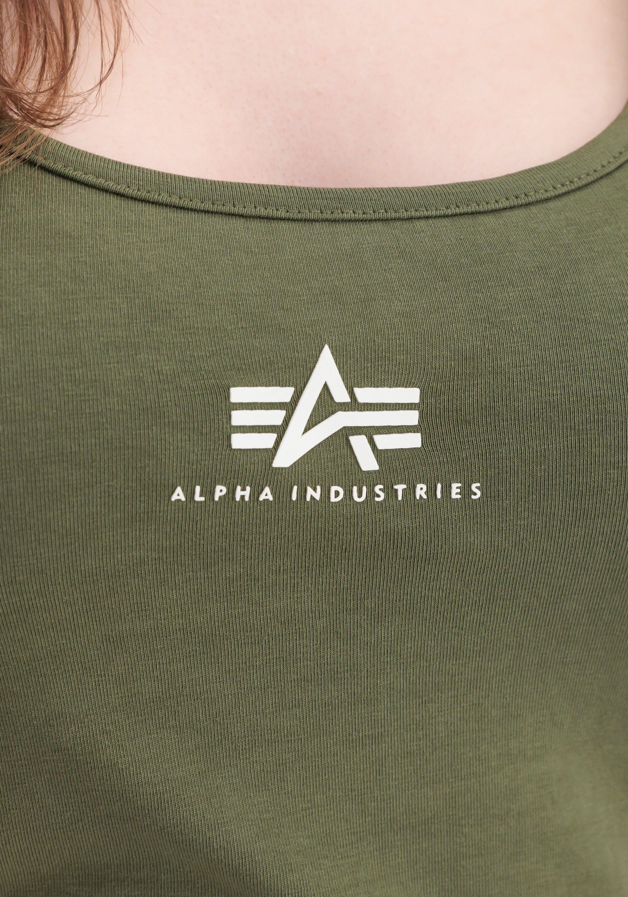 Alpha Industries T-shirtjurk Basic Dress SL W