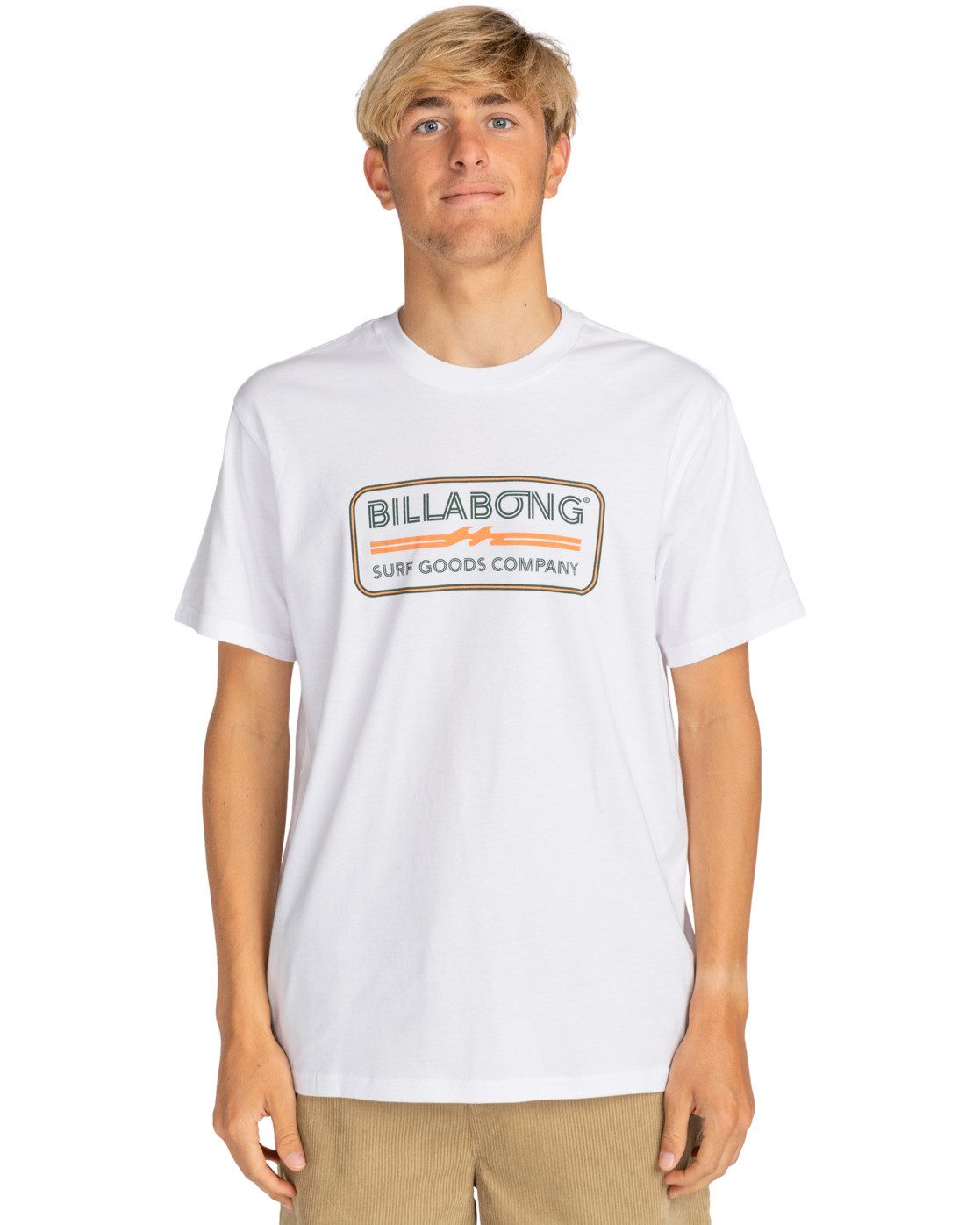 Billabong T-shirt Trademark heren t-shirts maat XXL wit