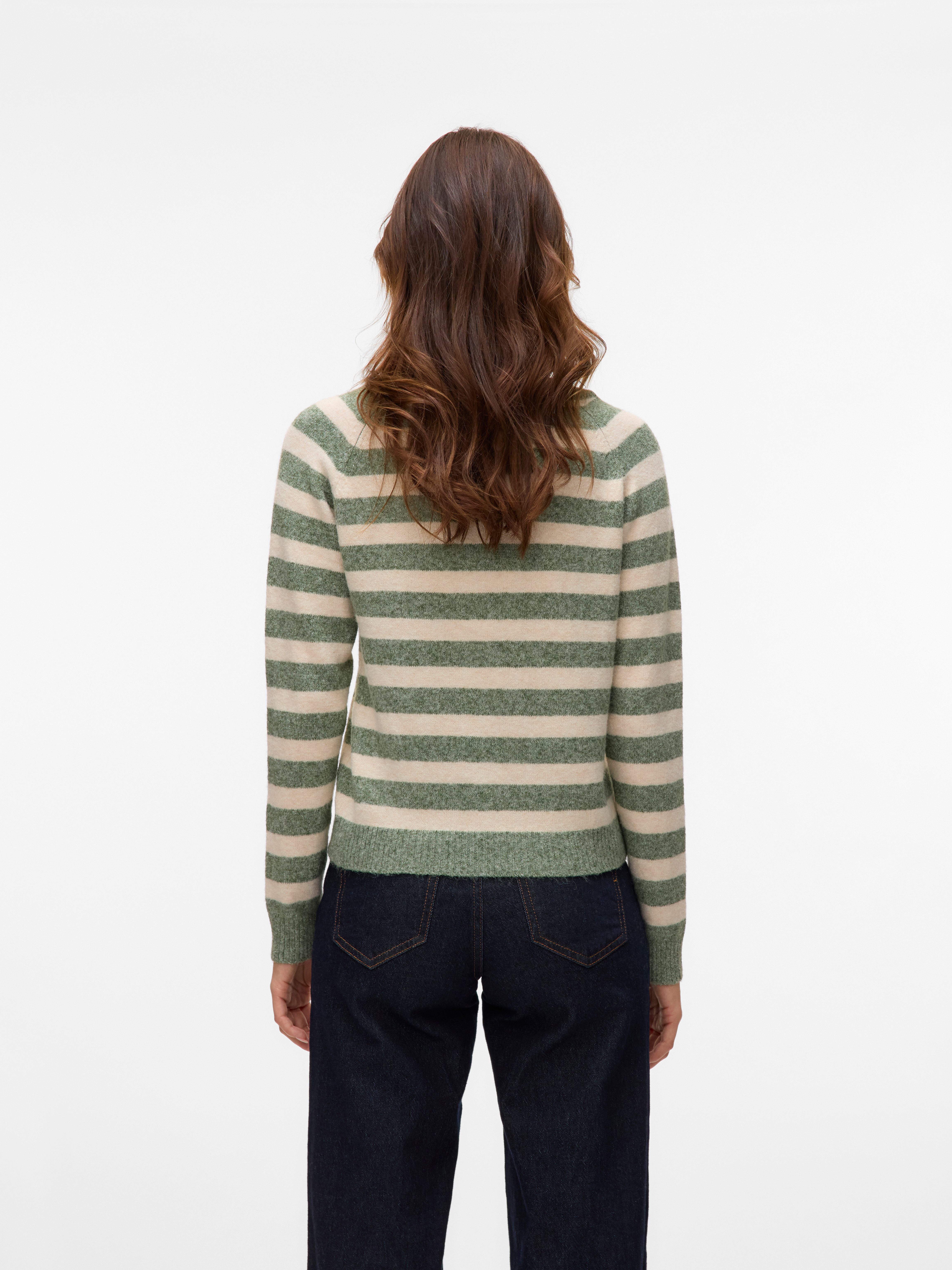 Vero Moda Trui met ronde hals VMDOFFY LS O-NECK BLOUSE GA NOOS