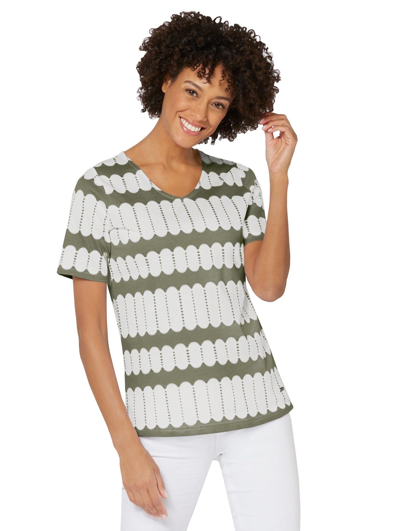 Casual Looks Shirt met korte mouwen Shirt (1-delig)