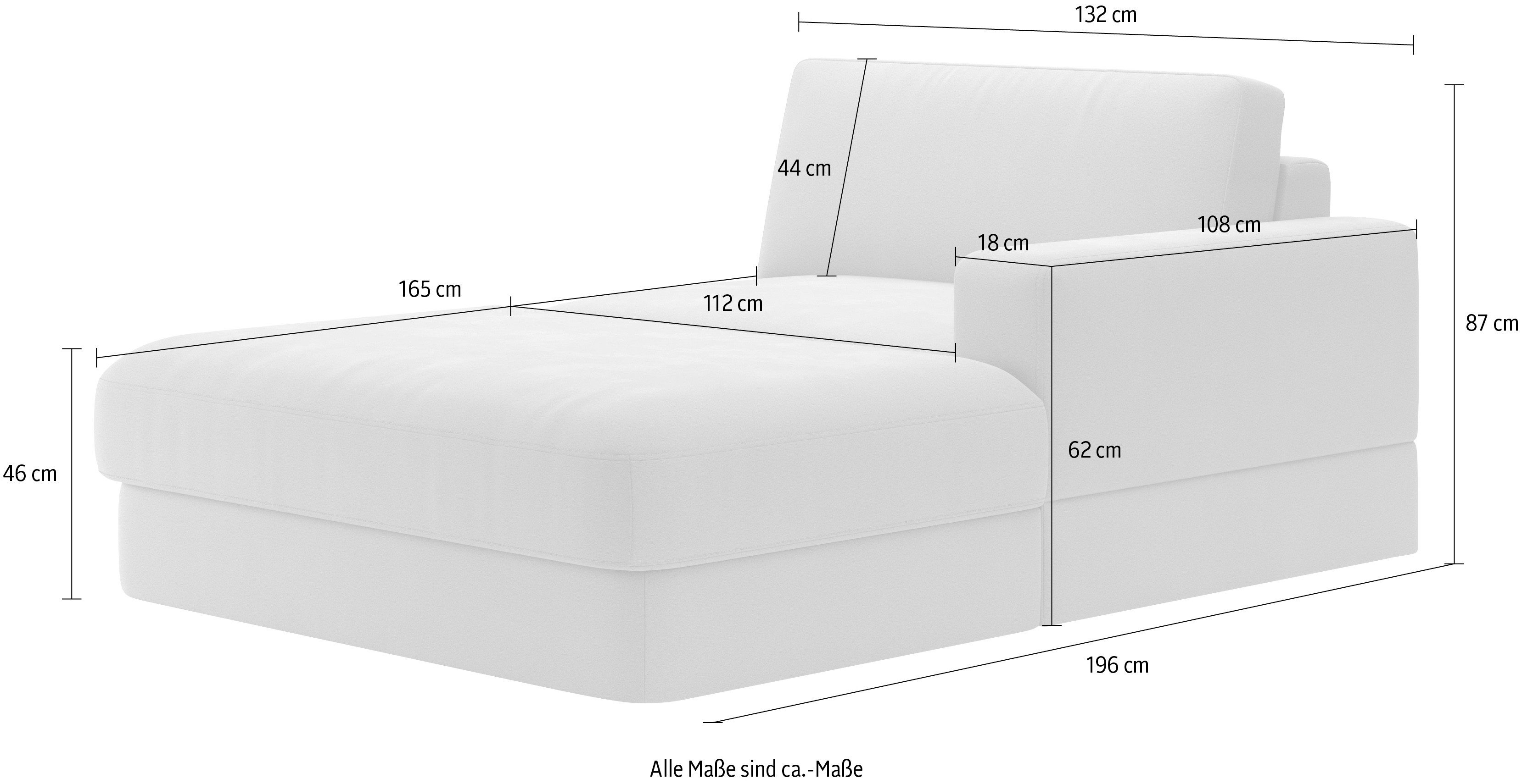 RAUM.ID Récamier Innovid Modern modulair bekledingsprogramma