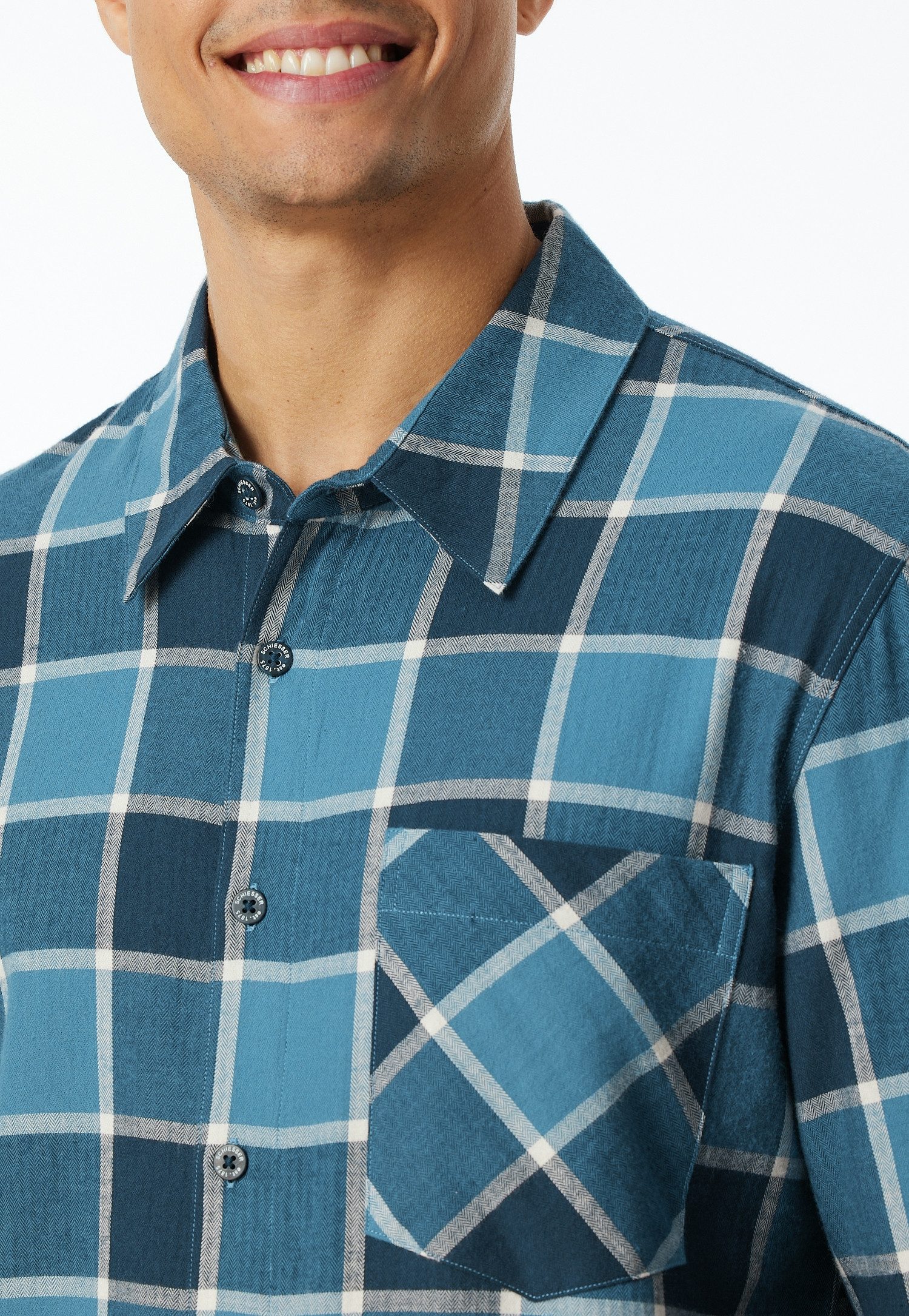 Schiesser Pyjama "selected premium warming" (2-delig)