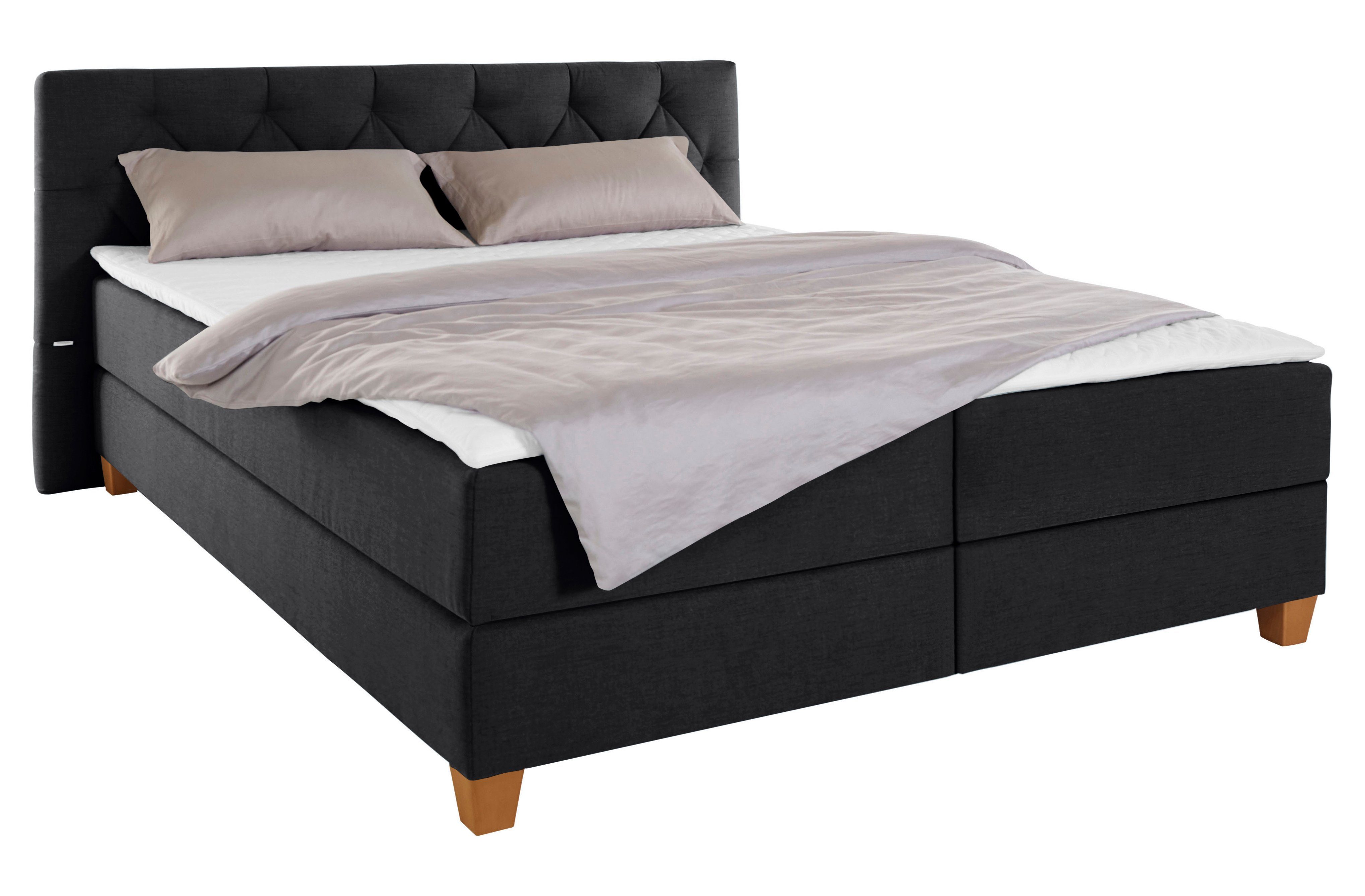Guido Maria Kretschmer Home&Living Boxspring Harmones in 3 breedten, hardheid ook gemengd met elk 1 matras in h2 en h3