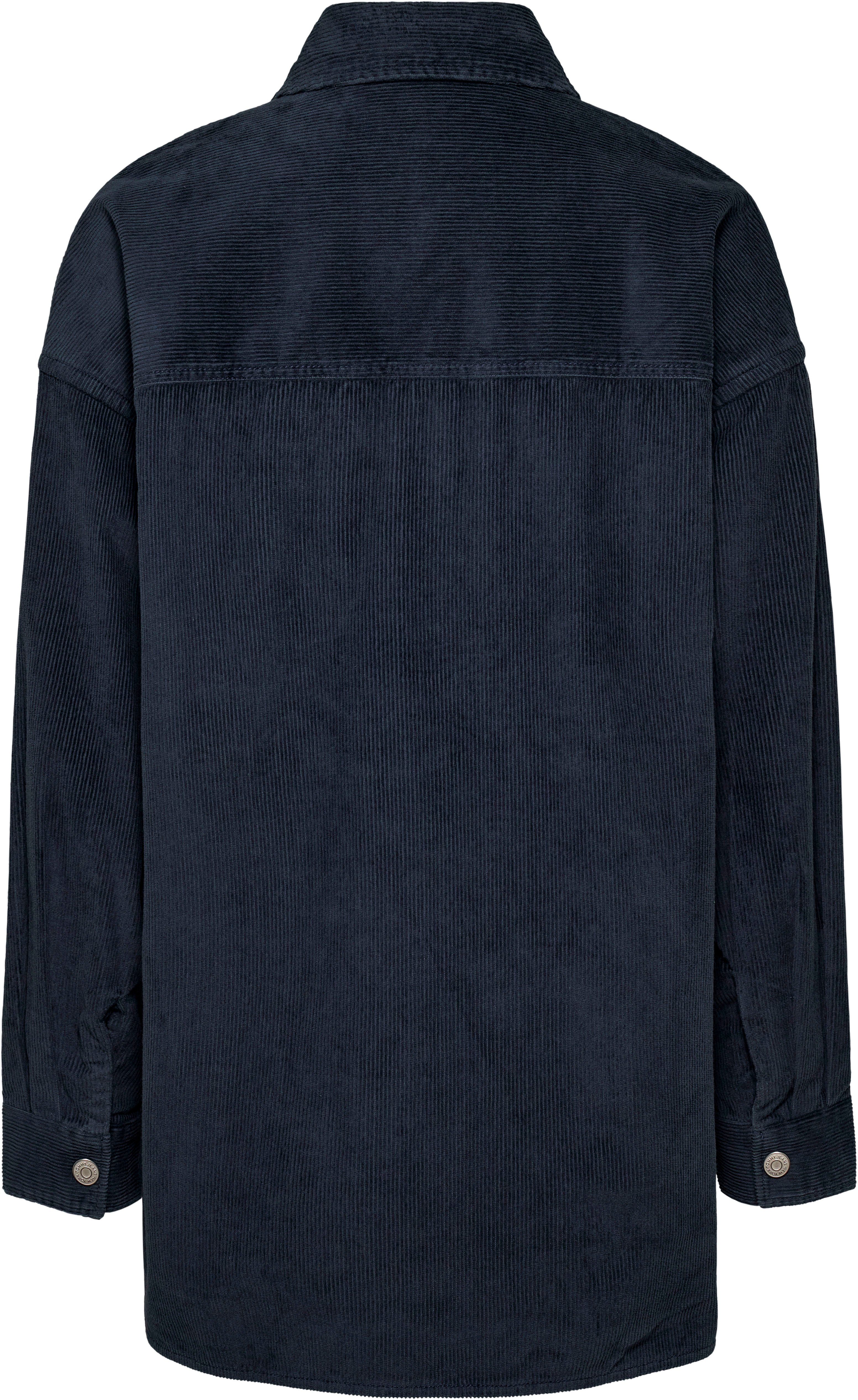 TOMMY JEANS Overhemdblouse TJW WASHED CORD OVERSHIRT EXT